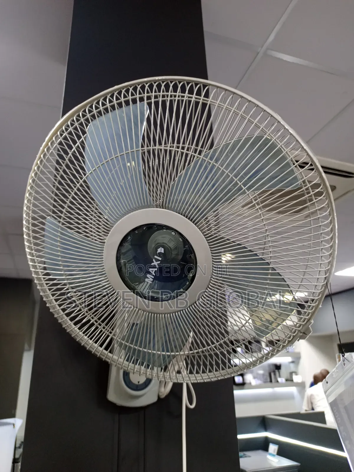 Maxi 16-Inches Powerful Airflow Wall Fan | Fw40-6ha