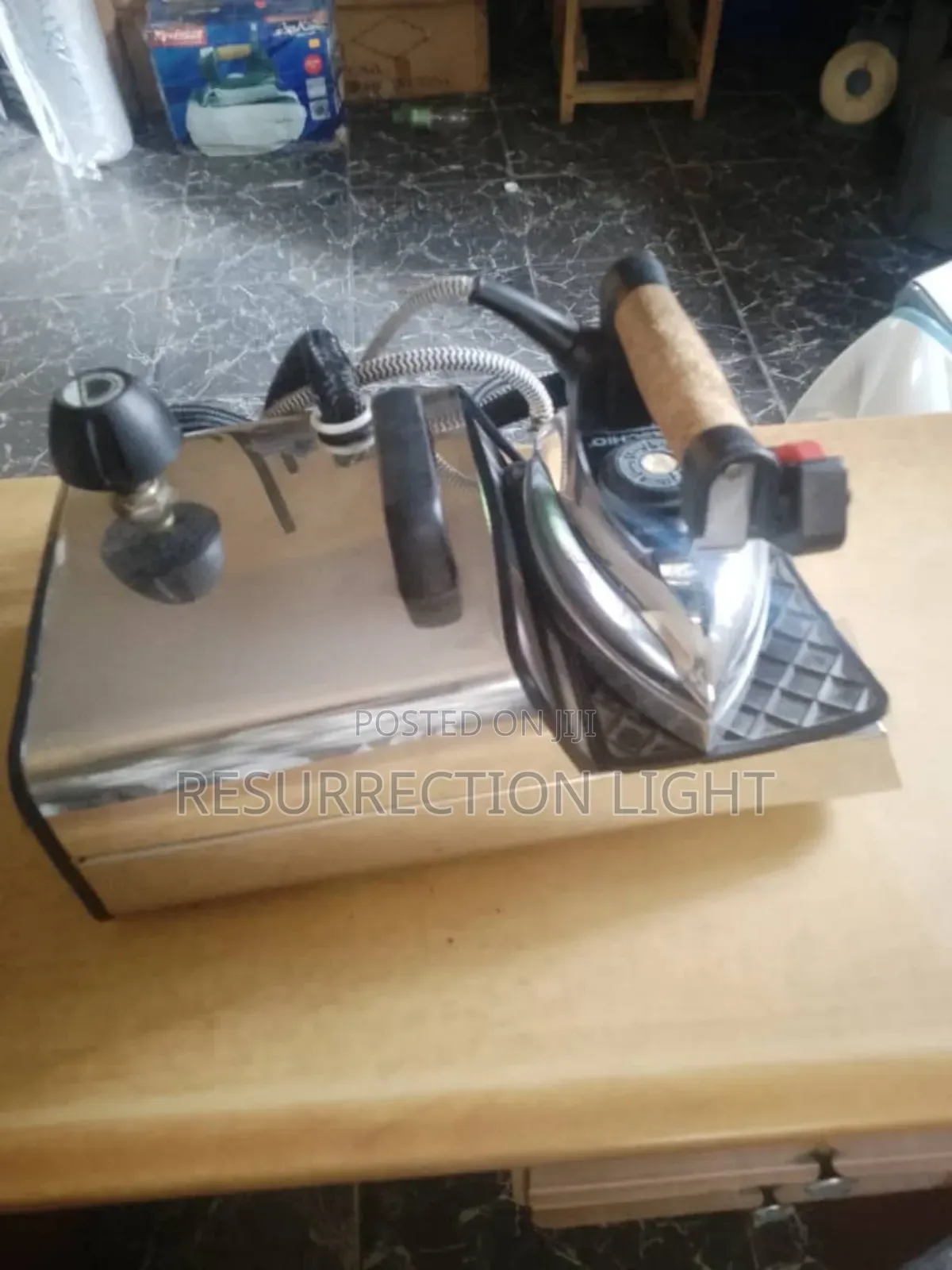 As Good as New Industrial Pony Baby Steam Iron in Perfect Condition