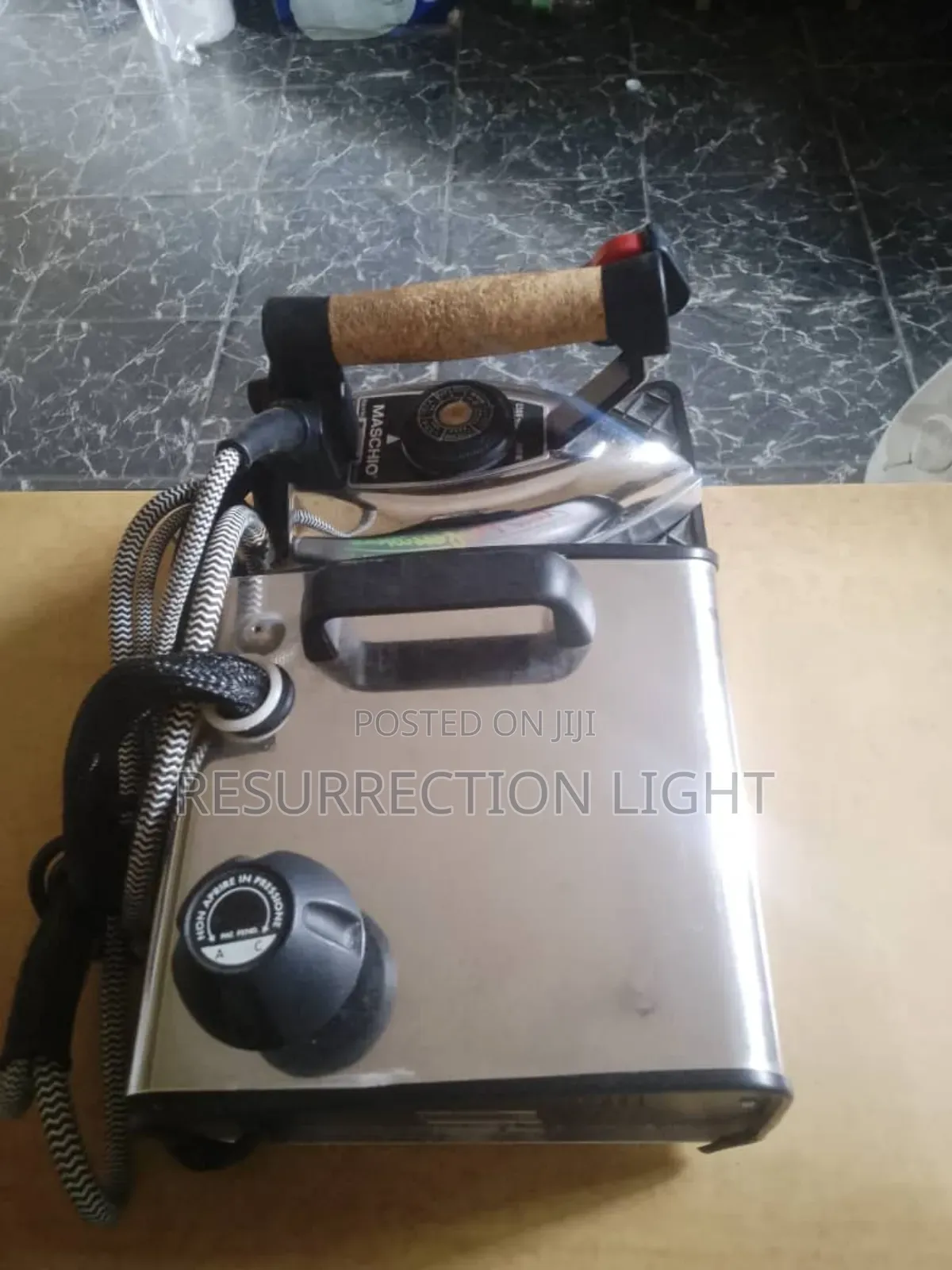 As Good as New Industrial Pony Baby Steam Iron in Perfect Condition