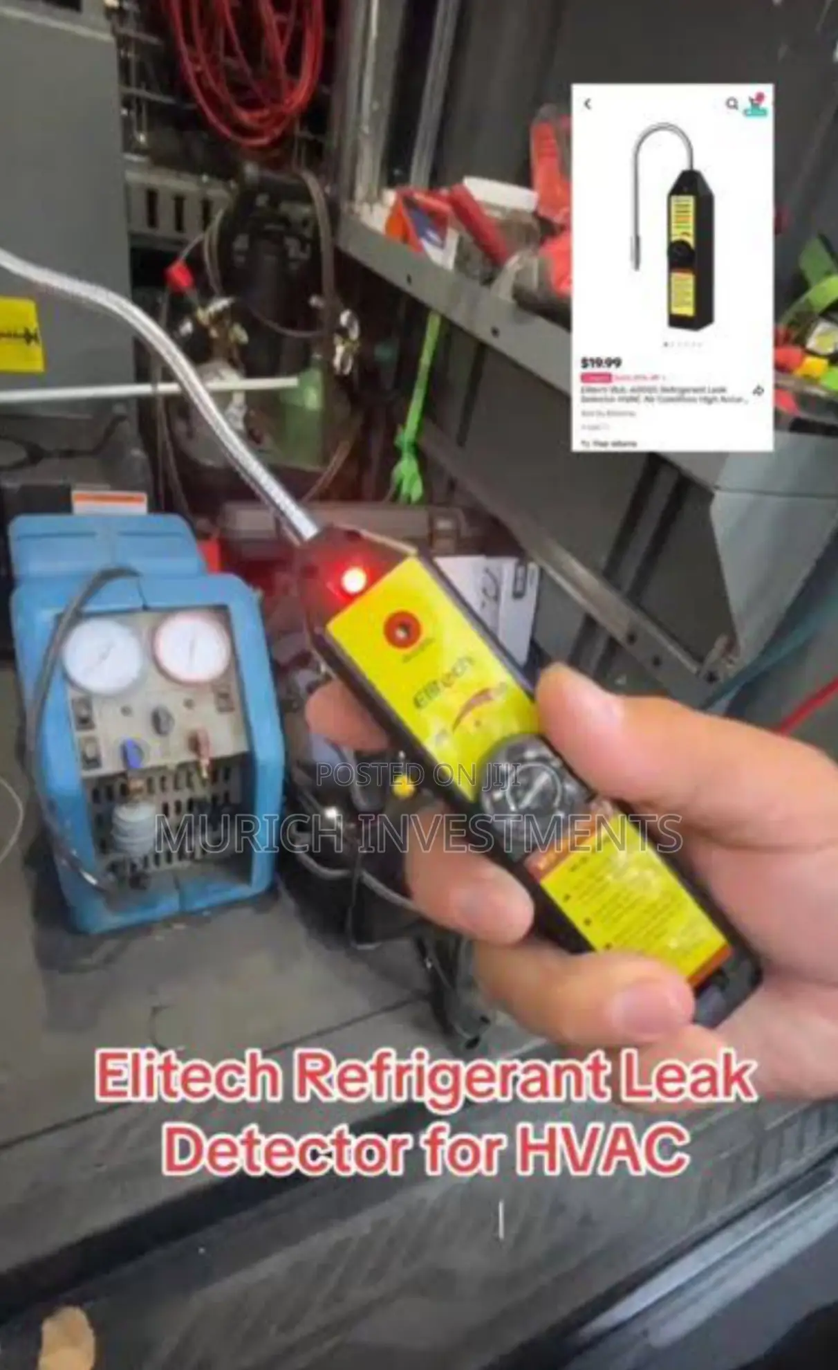 Leak Detector Halogen Leak Detector R22 R410a R134a R1234 Refrigerant