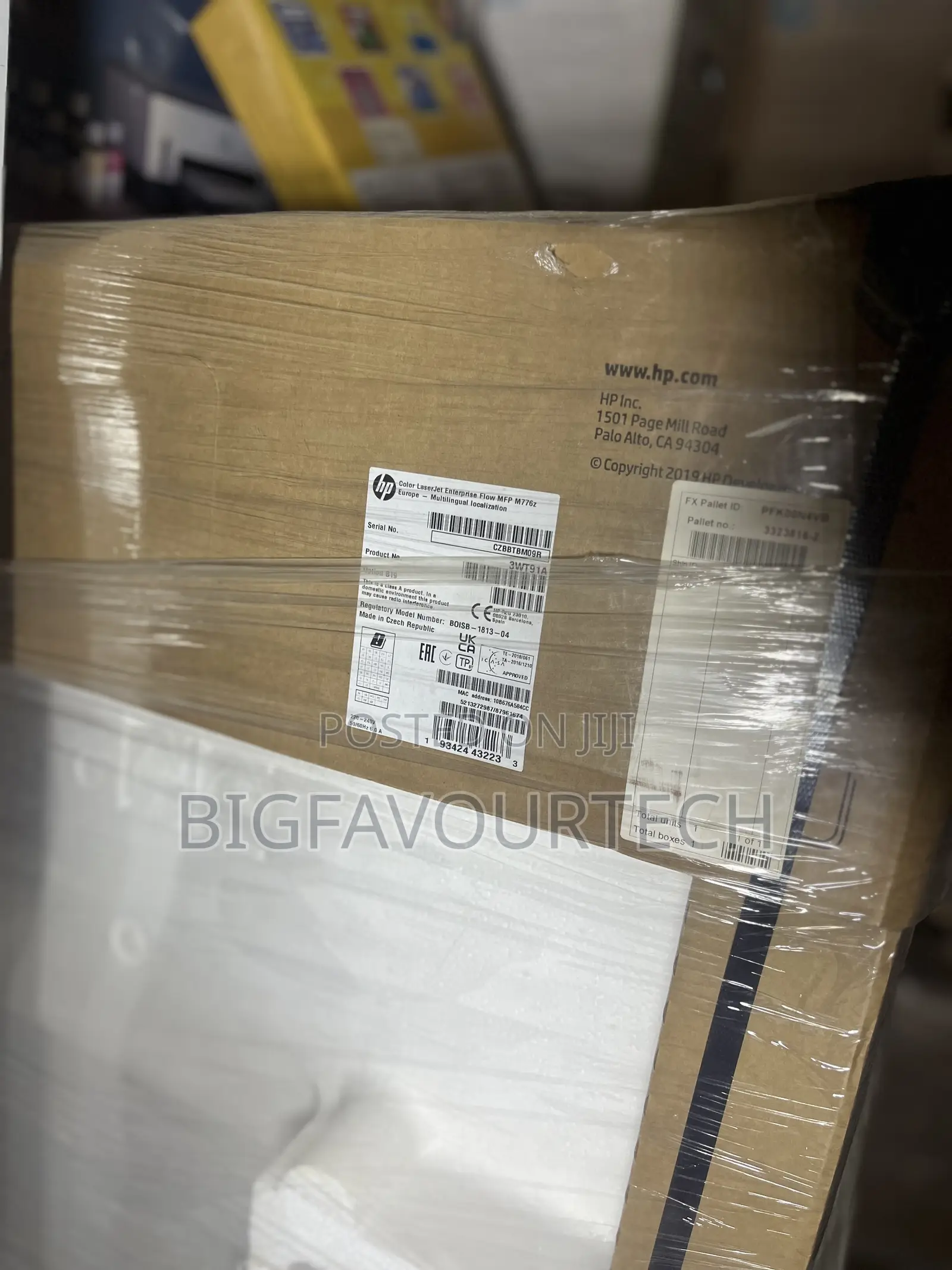 Hp Color Laserjet Enterprise Flow MFP M776z (3wt91a)