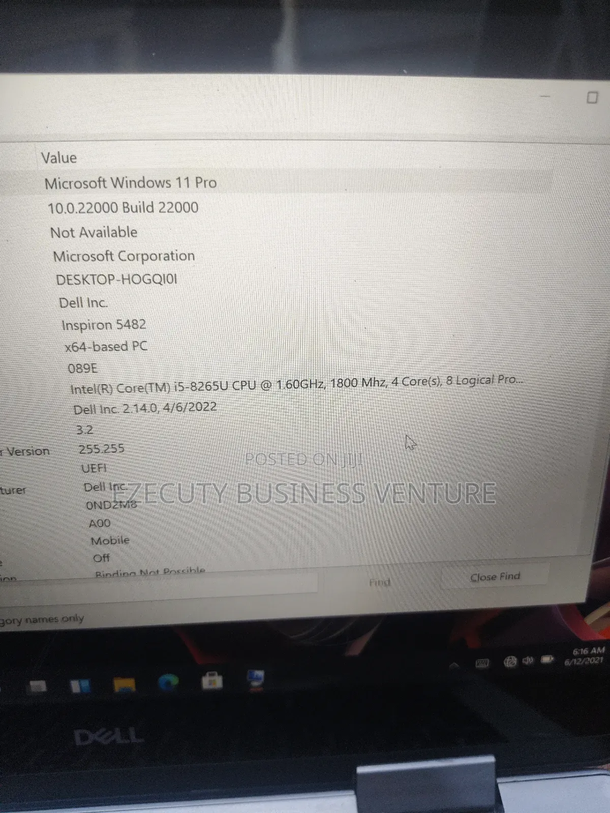 Laptop Dell Inspiron 14 8GB Intel Core i5 SSD 256GB
