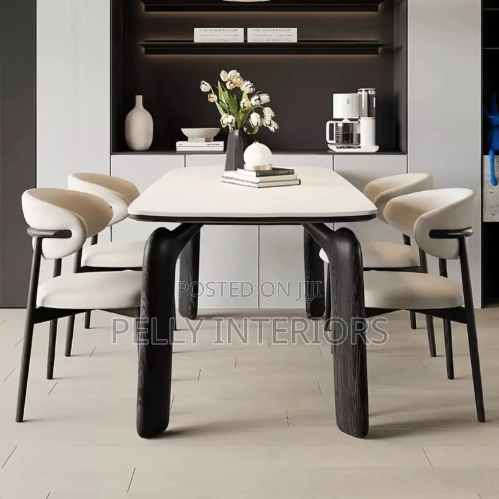 Minimalist Luxury 6-seater Dining Set