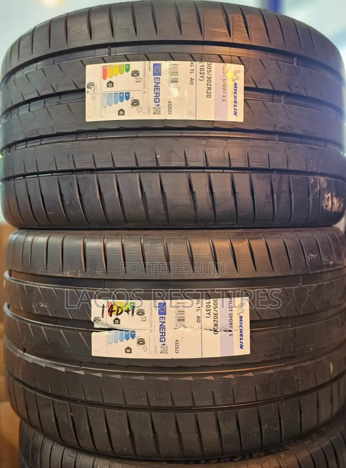 Michelin Pilot Sport 4 S (Ps4s) - 305/30zr20 (Ao Marked)