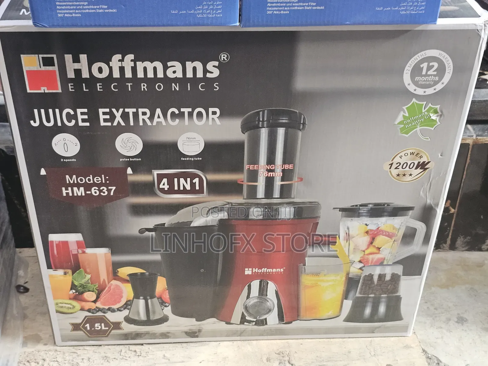 Hoffman's 4in1 Juice Extractor
