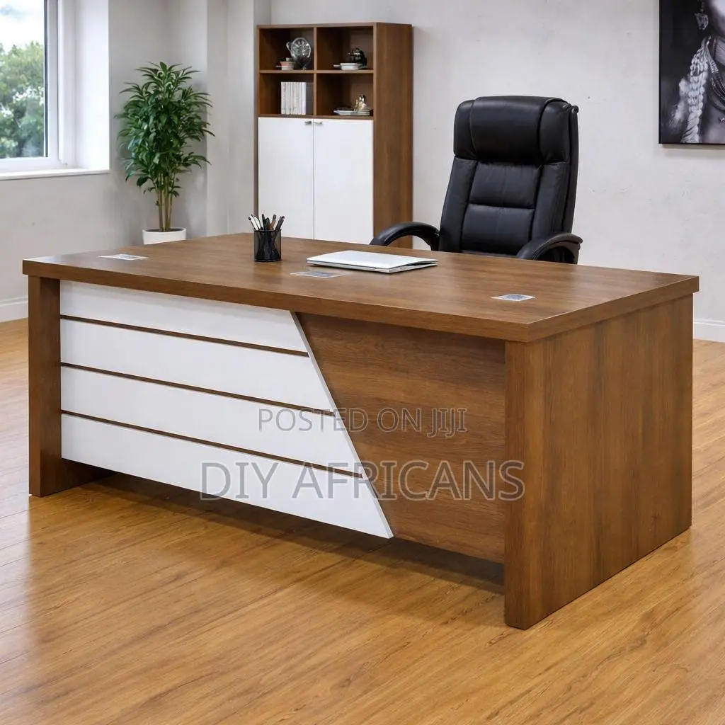 Executive Office Desk -- Perfect for Workspaces