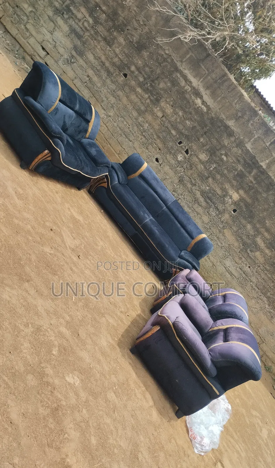 Brand New Top Quality 2 Tons 7 Seaters Full Padded Sofa Set