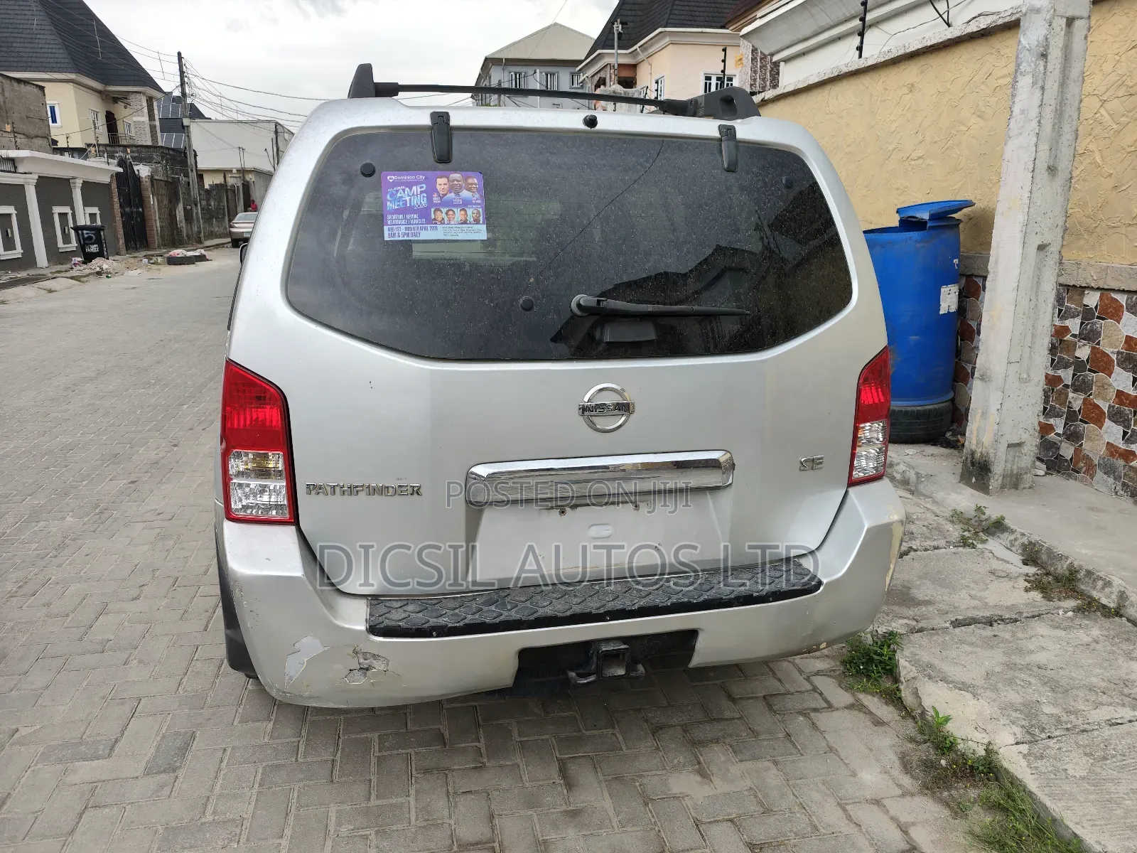 Nissan Pathfinder SE 2007 Silver