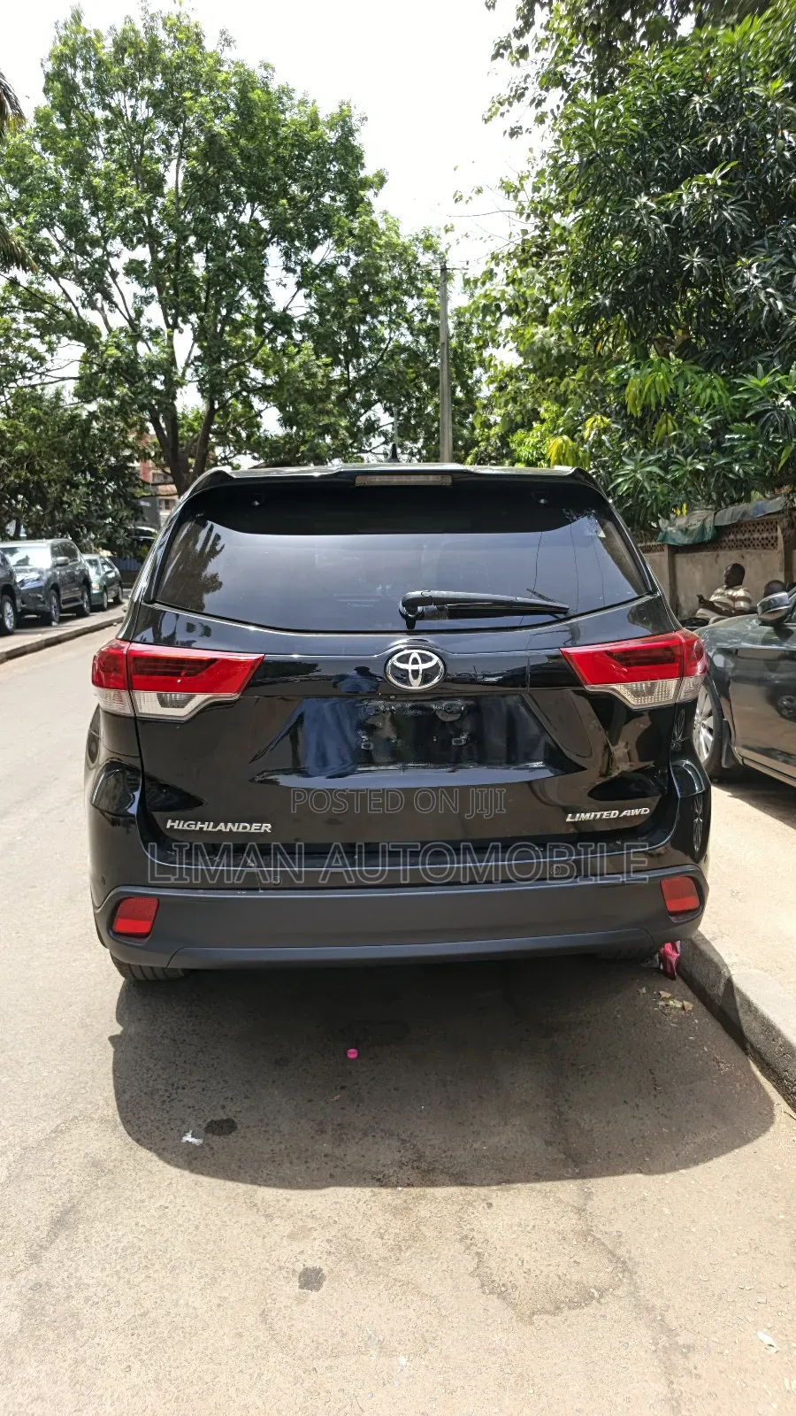 Toyota Highlander Limited 4x4 V6 (3.5L 6cyl 8A) 2018 Burgundy