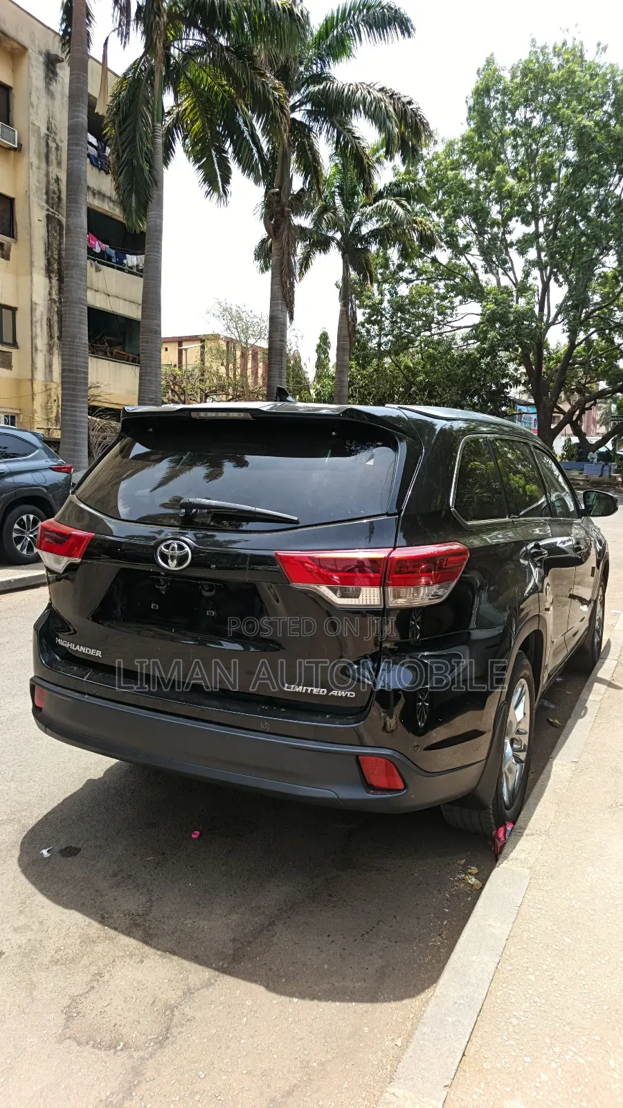 Toyota Highlander Limited 4x4 V6 (3.5L 6cyl 8A) 2018 Burgundy