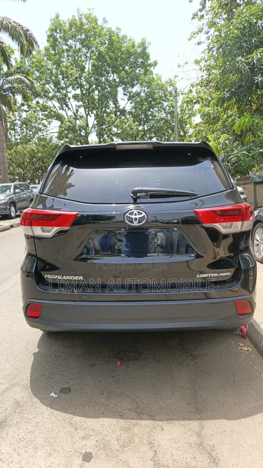 Toyota Highlander Limited 4dr SUV AWD (3.5L 6cyl 6A) 2015 Black