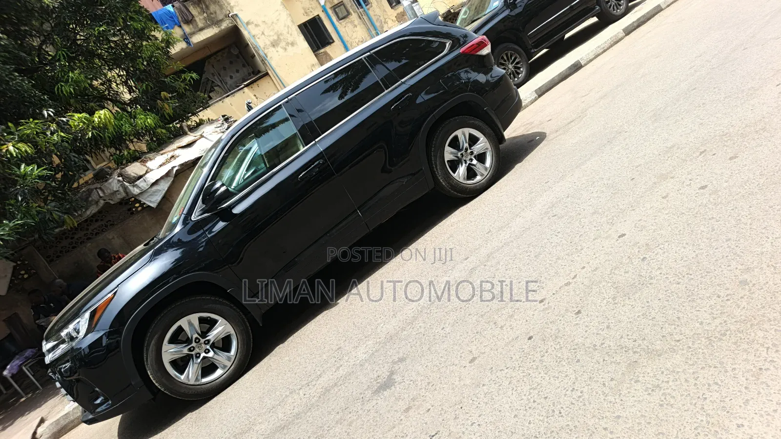 Toyota Highlander Limited 4dr SUV AWD (3.5L 6cyl 6A) 2015 Black