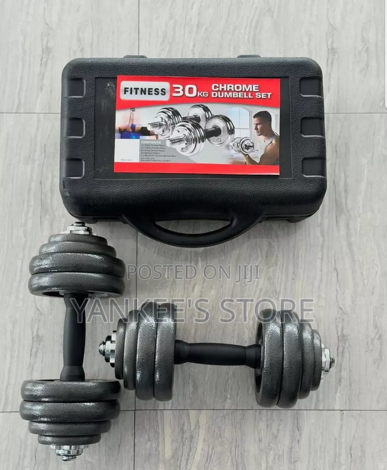 Imported 30kg Dumbbell Set