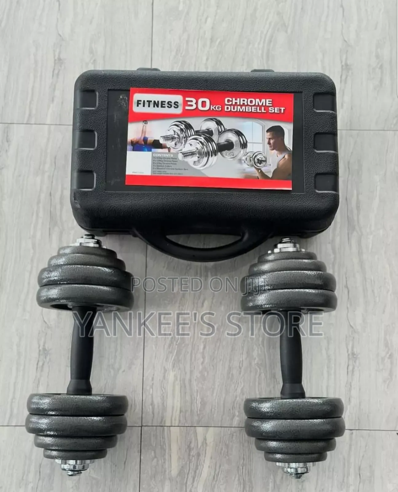 Imported 30kg Dumbbell Set