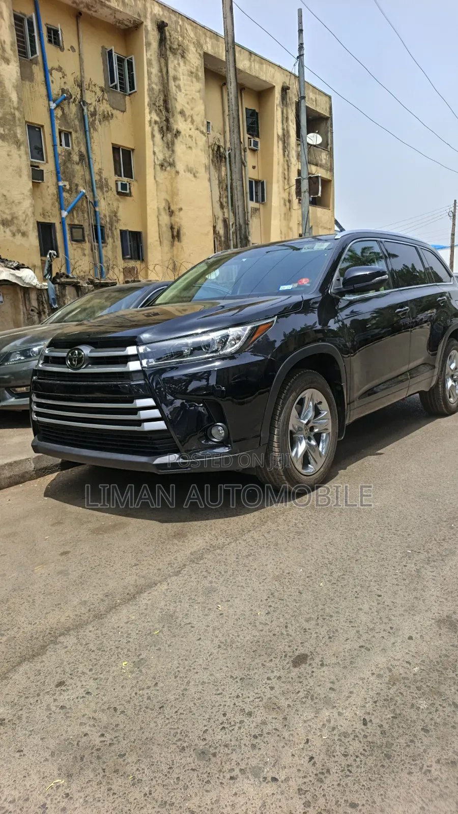 Toyota Highlander Limited 4dr SUV AWD (3.5L 6cyl 6A) 2015 Black