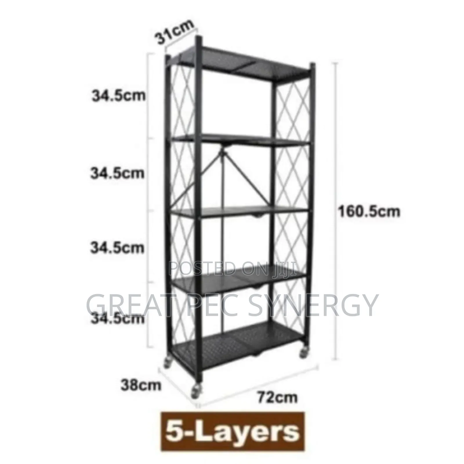 Kitchen Rack 5 Steps