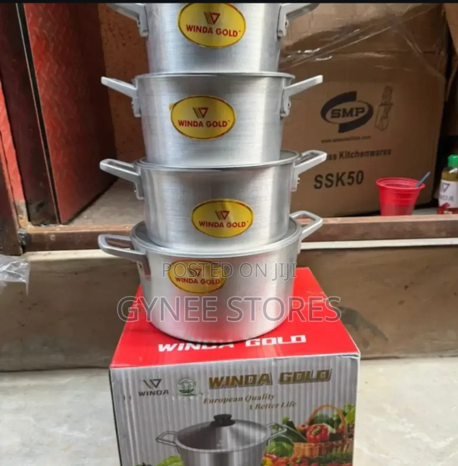 Winda Gold Cookware Set 4-A