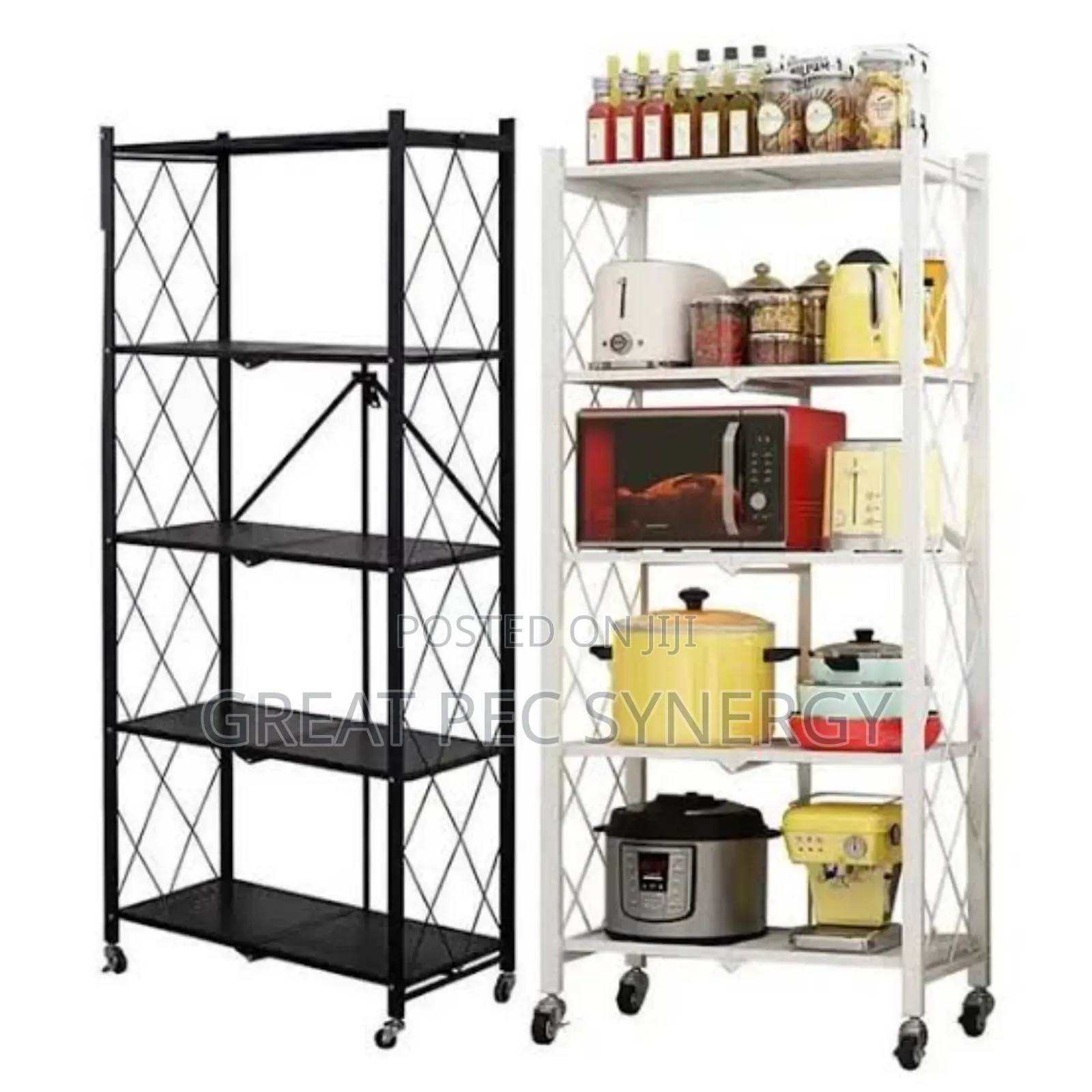 Kitchen Rack 5 Steps