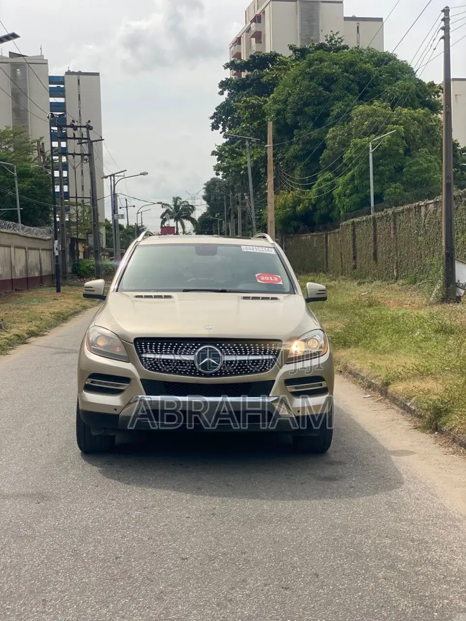 Mercedes-Benz M Class ML 350 4Matic 2013 Gold