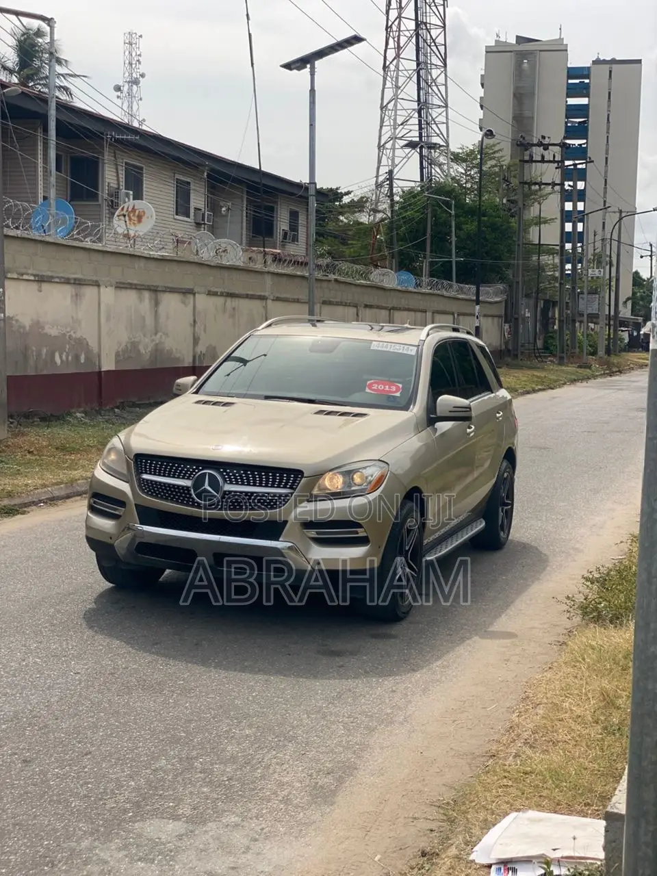 Mercedes-Benz M Class ML 350 4Matic 2013 Gold