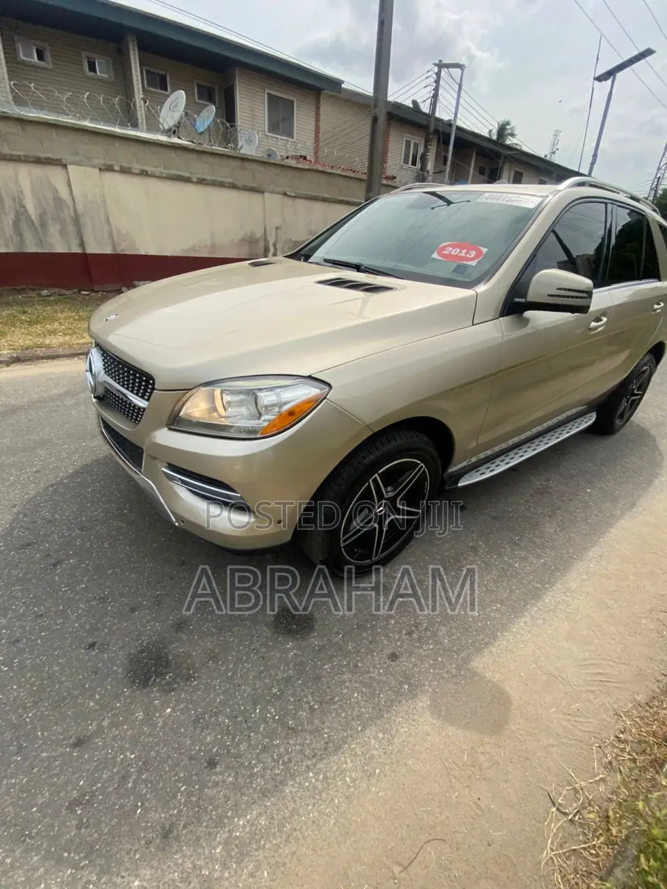 Mercedes-Benz M Class ML 350 4Matic 2013 Gold