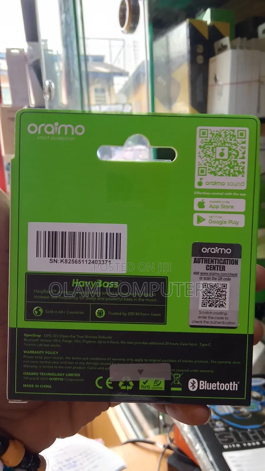 Oraimo Open Snap Earbuds