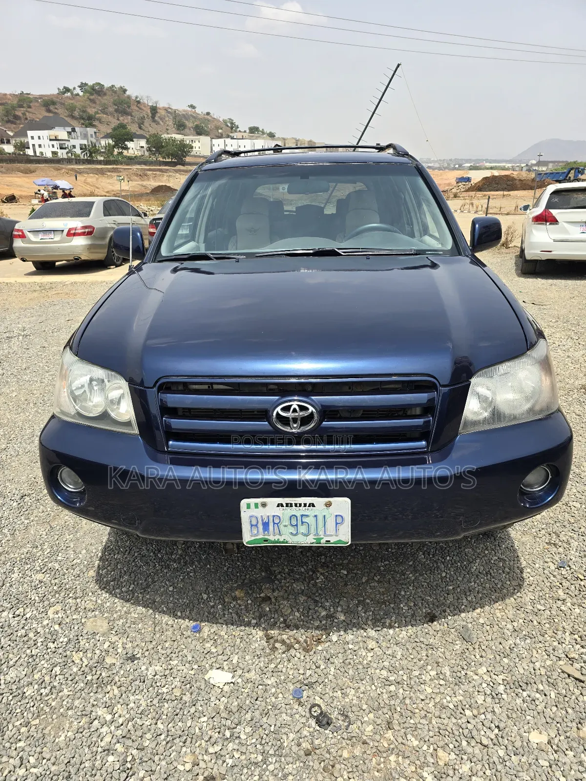 Toyota Highlander 2004 Blue