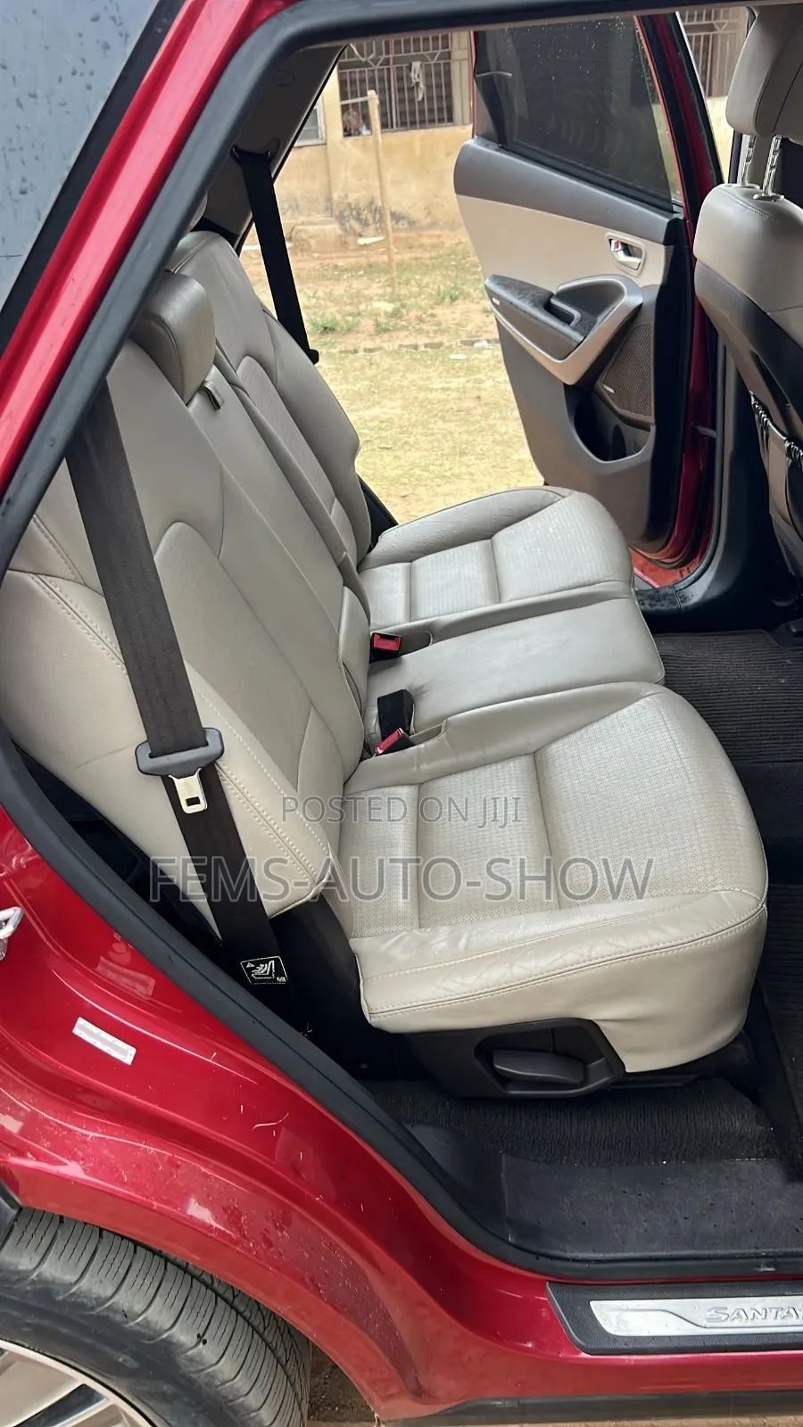 Hyundai Santa Fe Limited 4dr SUV AWD (3.3L 6cyl 6A) 2015 Red