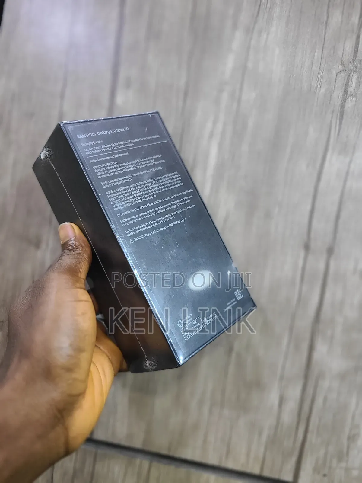New Samsung Galaxy S20 Ultra 5G 128 GB Black