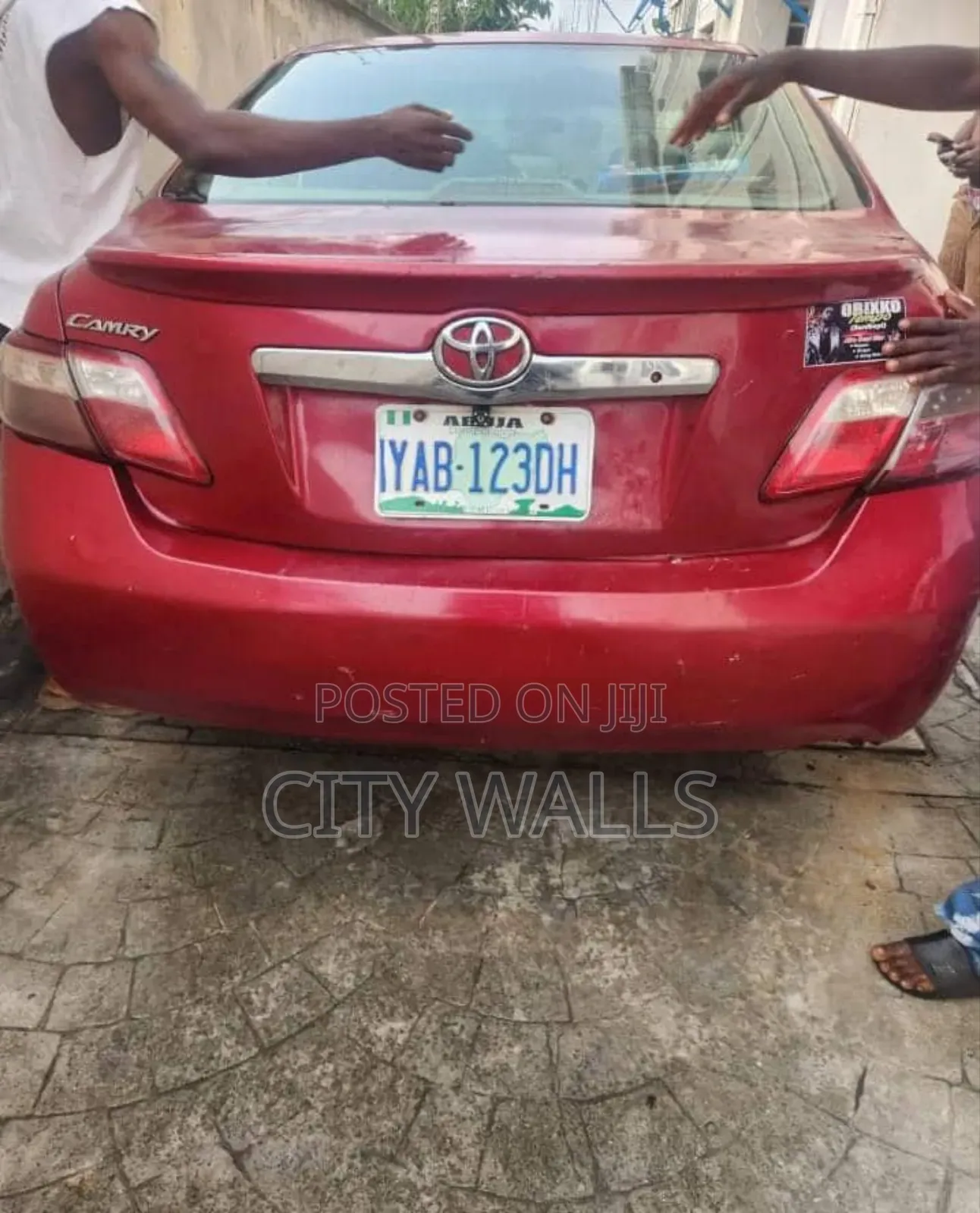 Toyota Camry 2008 Red