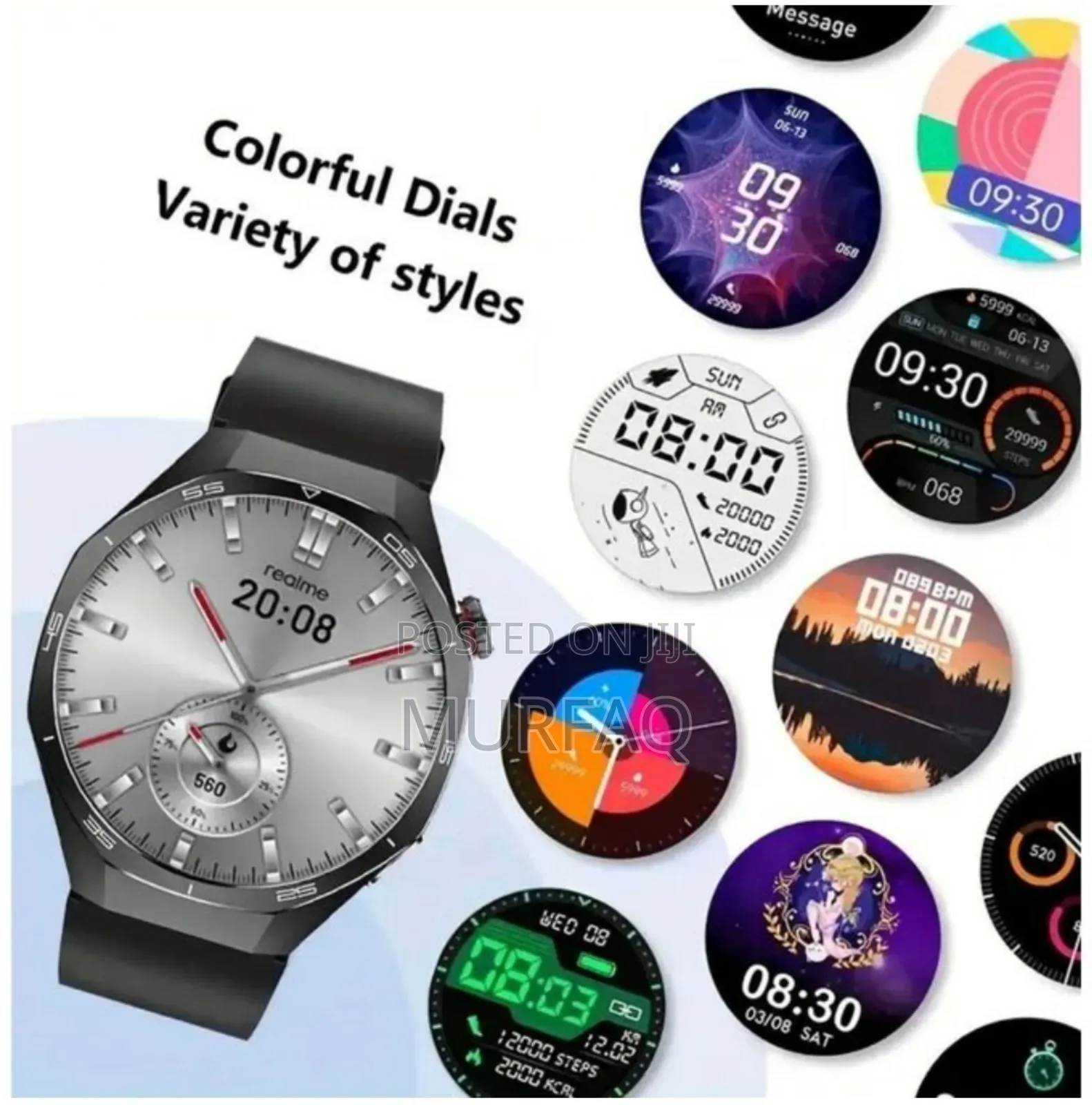 Watch 5 Pro - Fitness Tracker With Nfc, Voice Wireless Calling