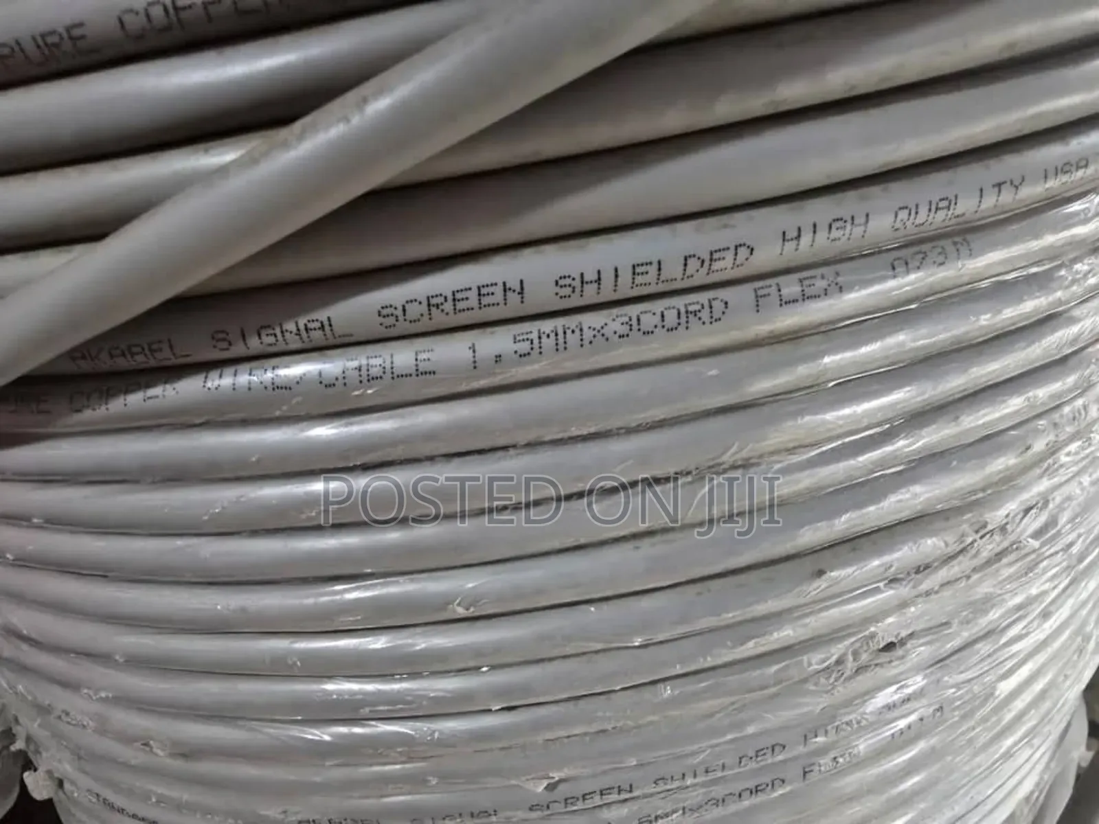 1.5mm*3core Screen Braided High Quality Electric Flexible Cable