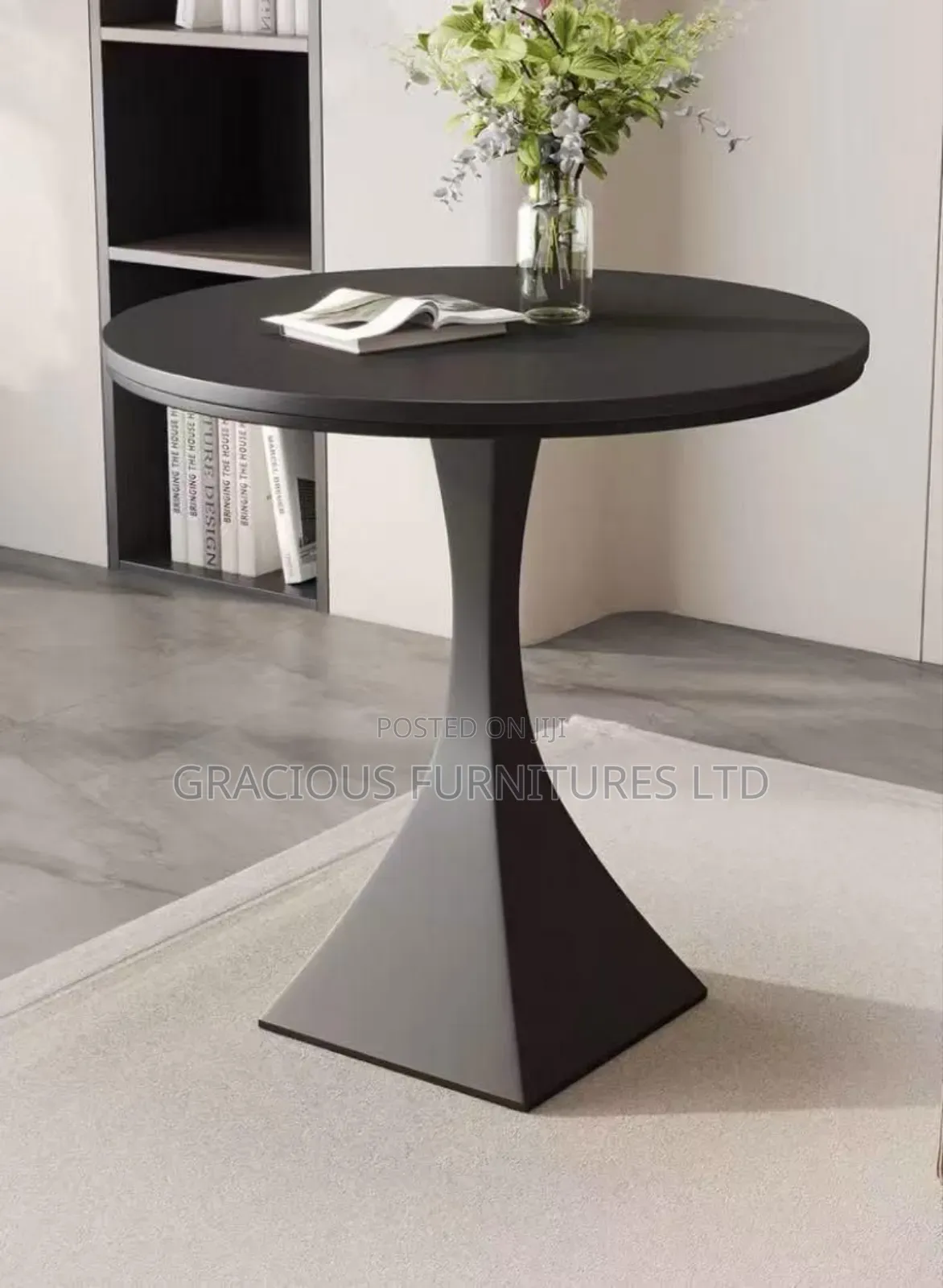 Modern Side Stool Marble Top