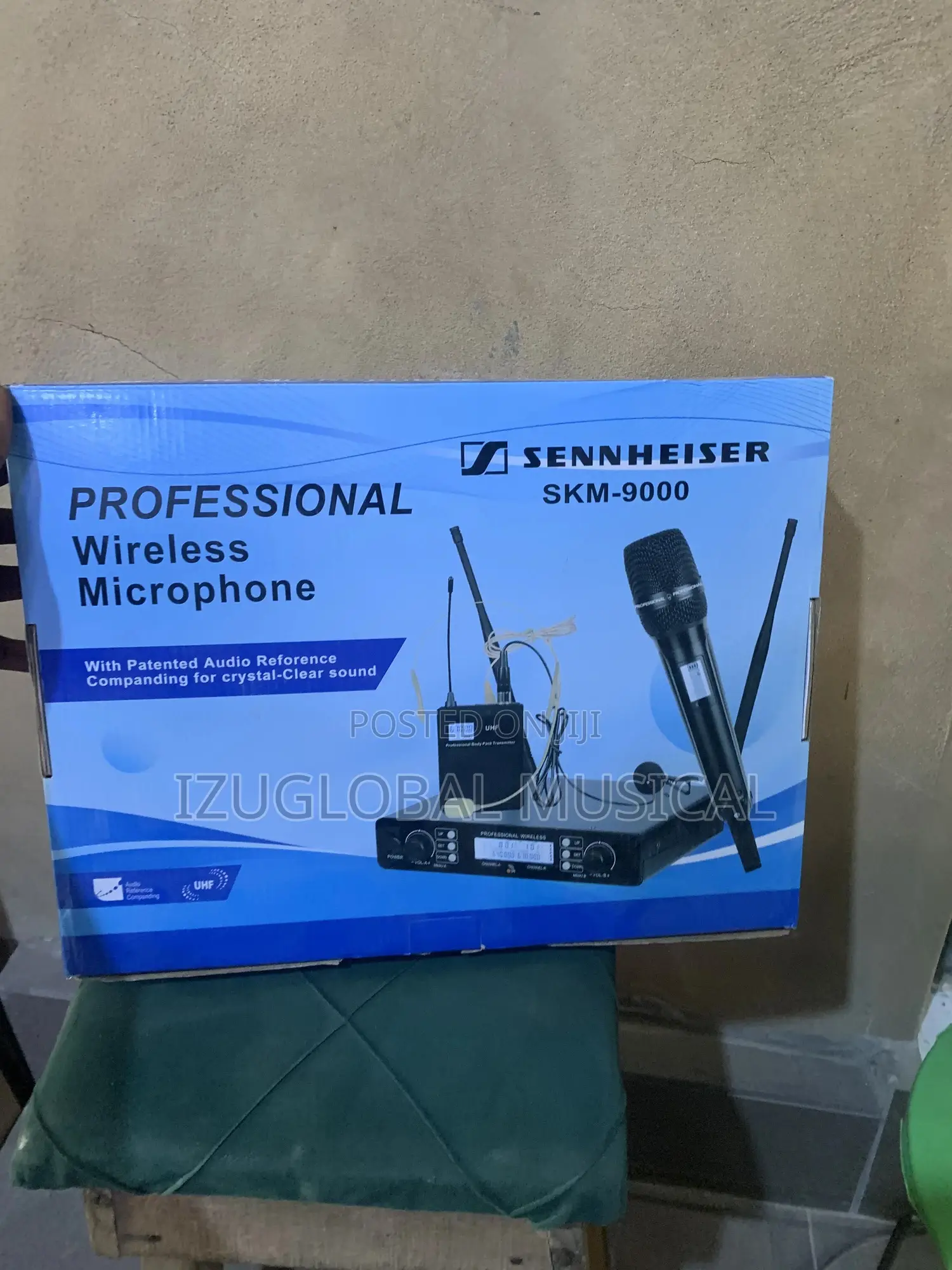 Sennheiser Skm900/Nick Headset and Handheld Wireless Microphone