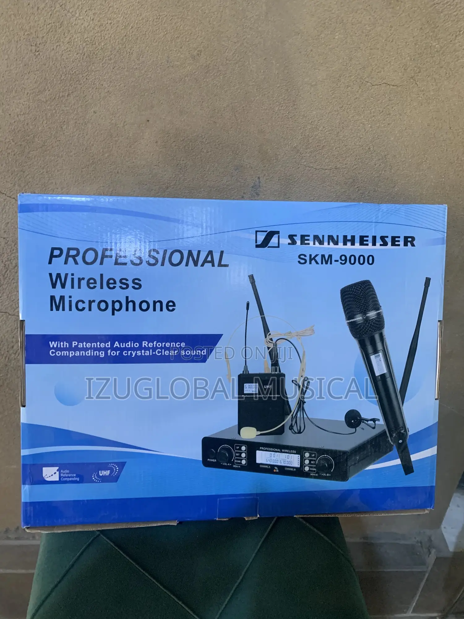 Sennheiser Skm900/Nick Headset and Handheld Wireless Microphone
