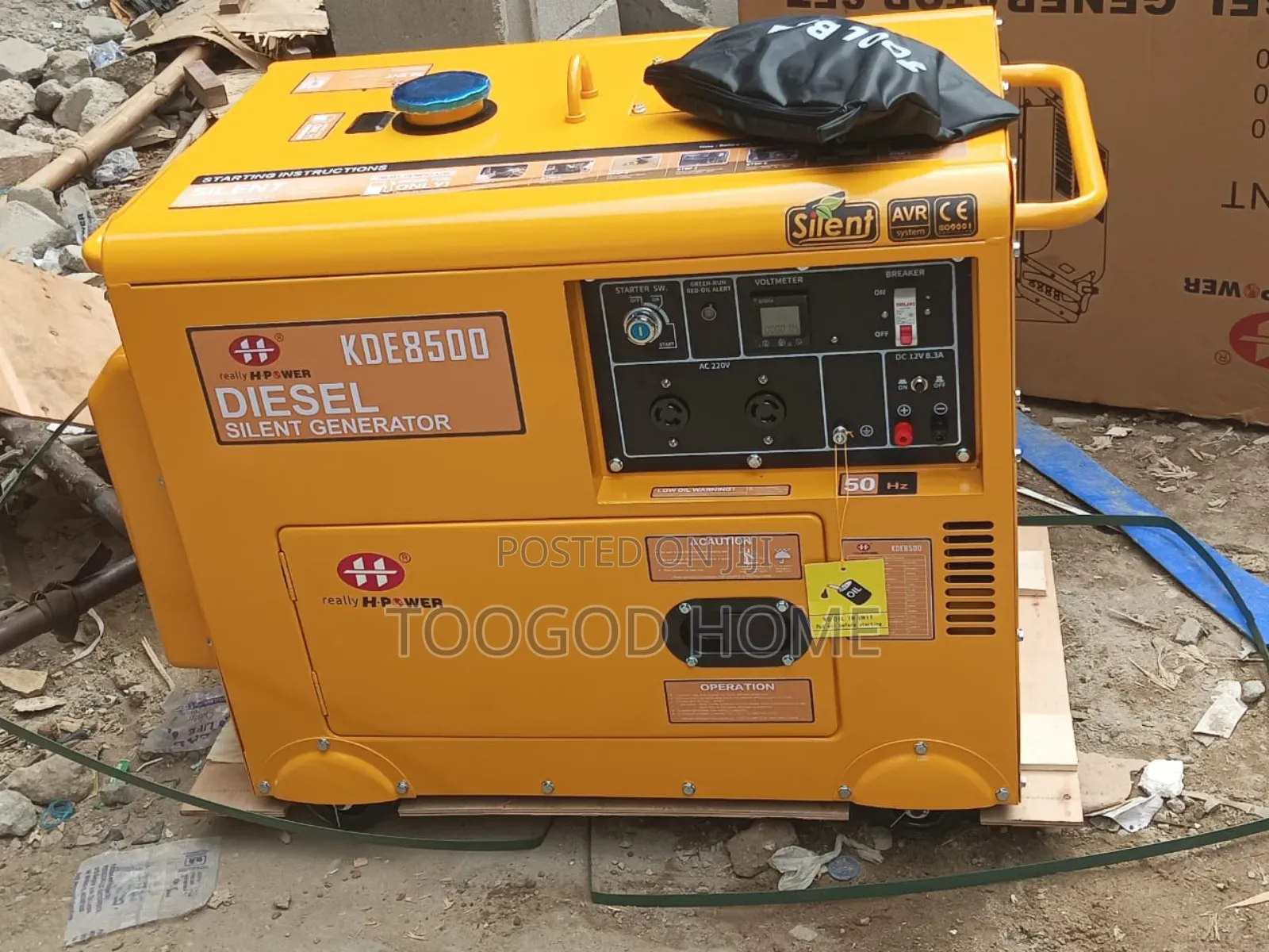 Original Hp Diesel Copper Coil Generator