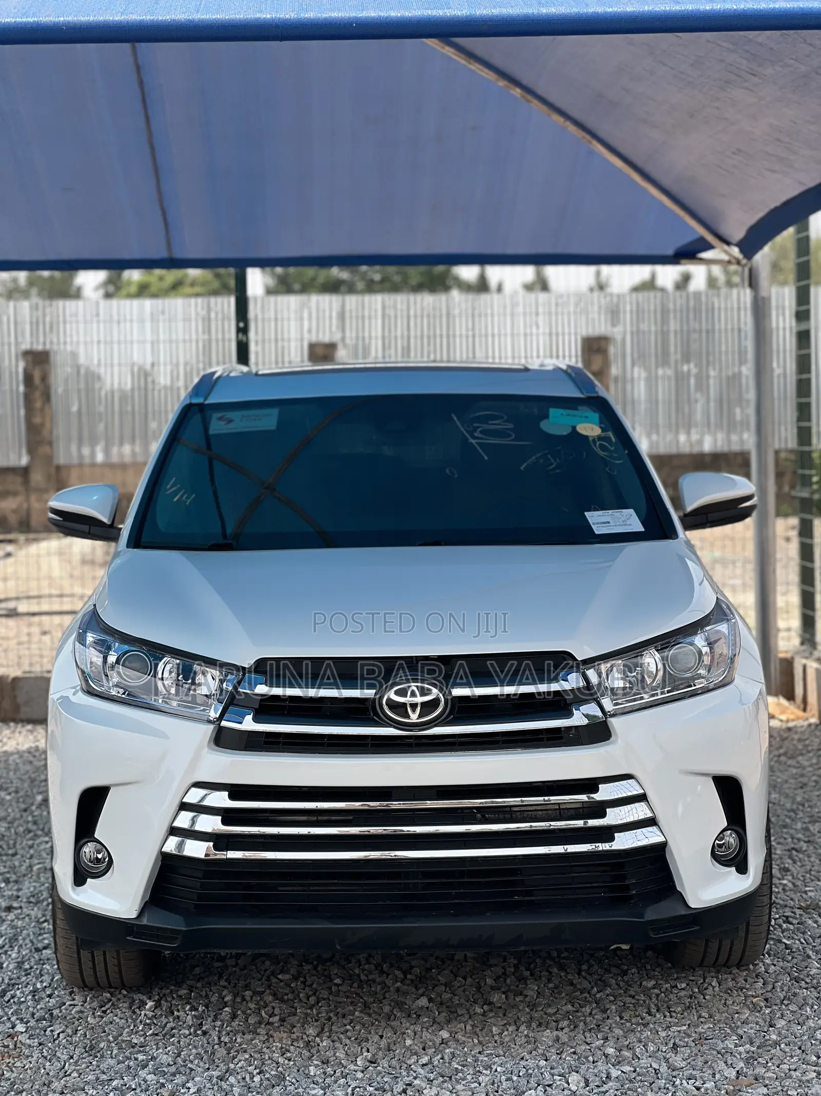 Toyota Highlander Limited 4x4 V6 (3.5L 6cyl 8A) 2017 White