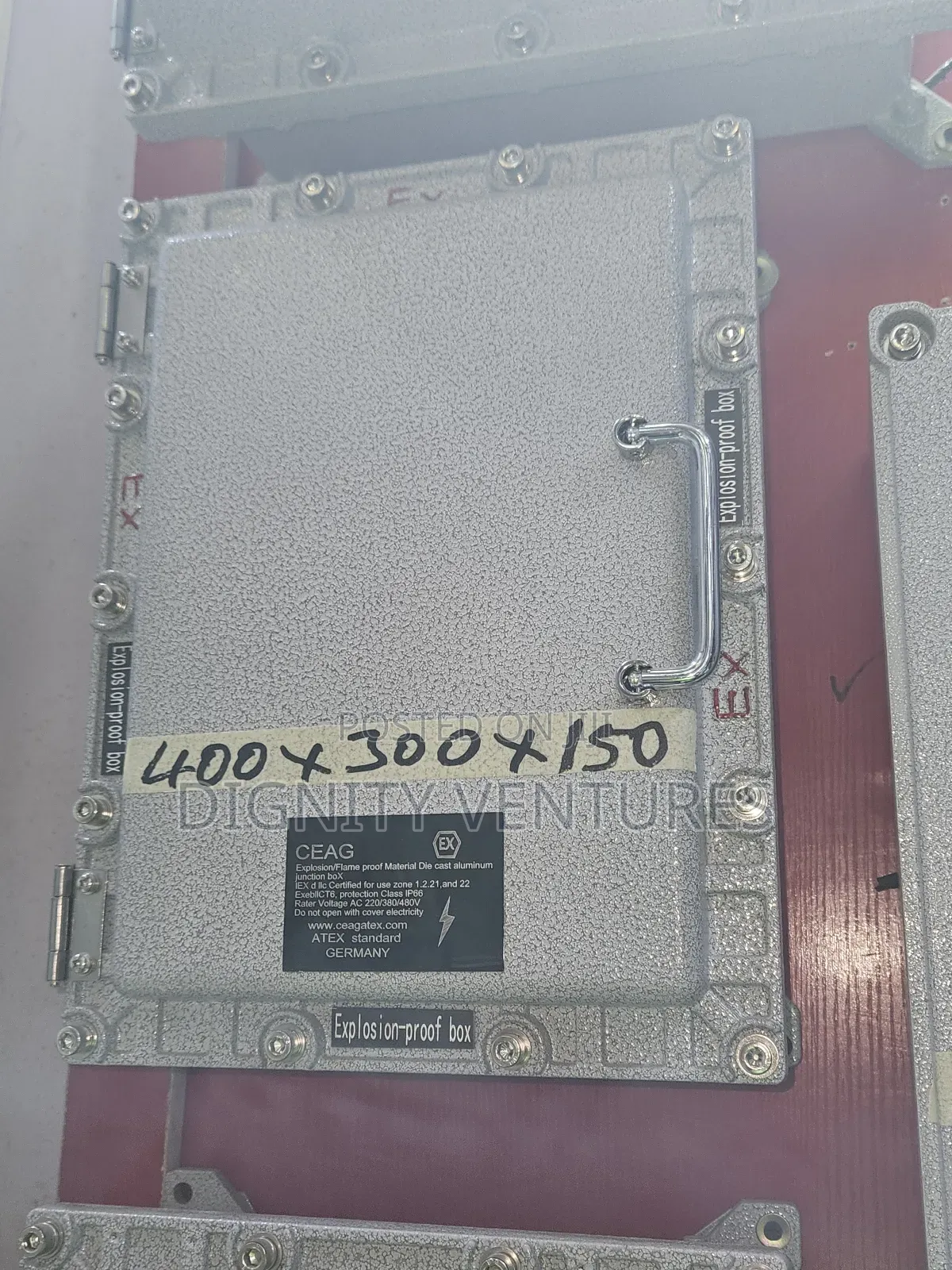 Explosion/Flame Proofe Materials Die Cast Aluminum Junction Box