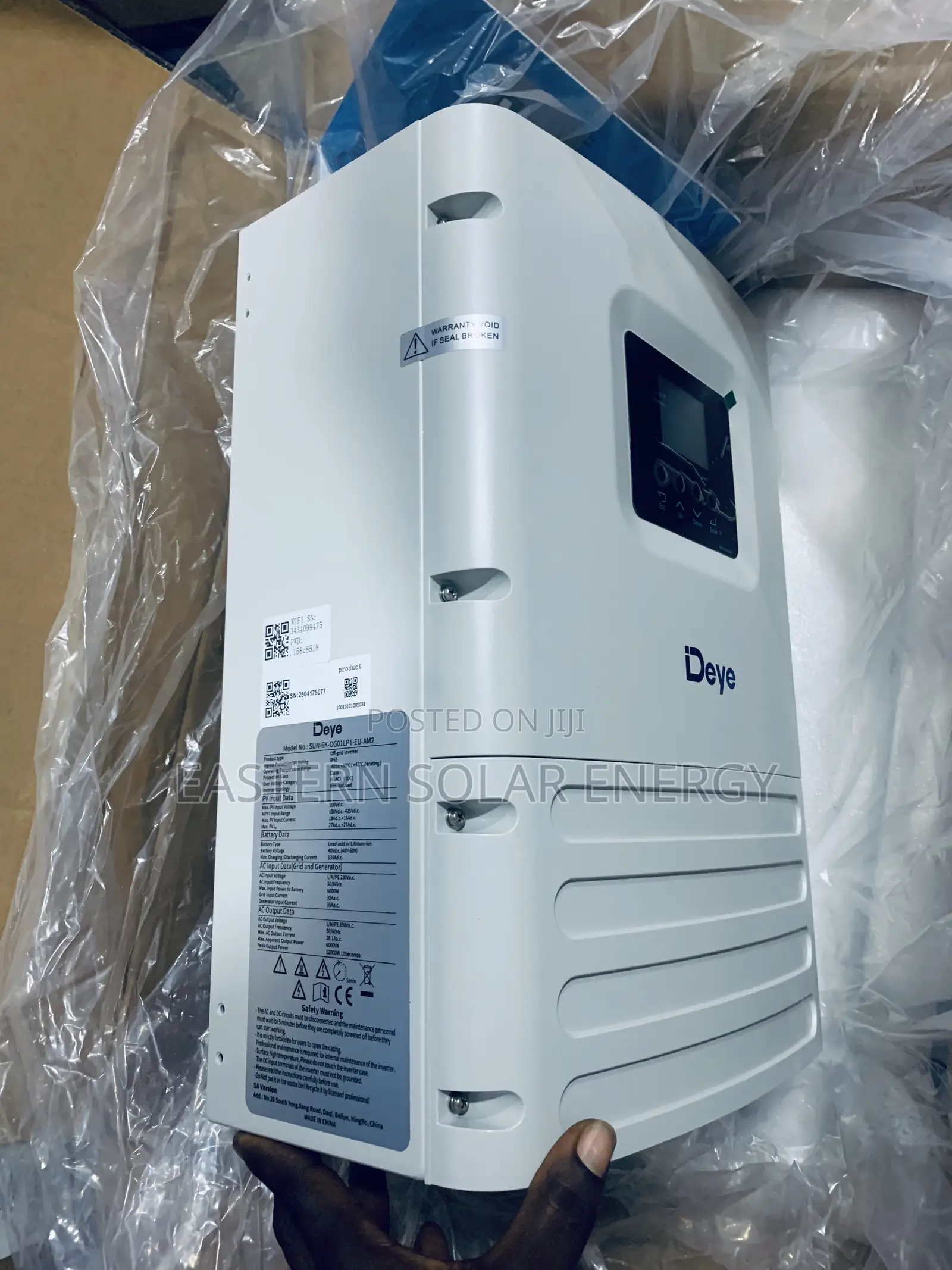 Deye 6 Kva 48v Hybrid Inverter