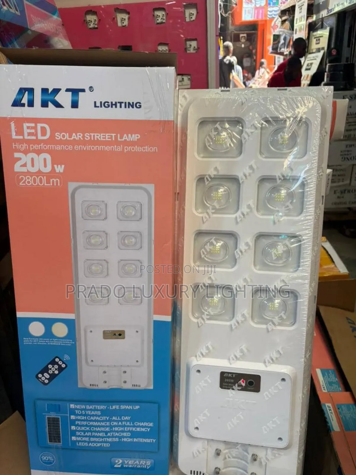 200w Solar Steel Light