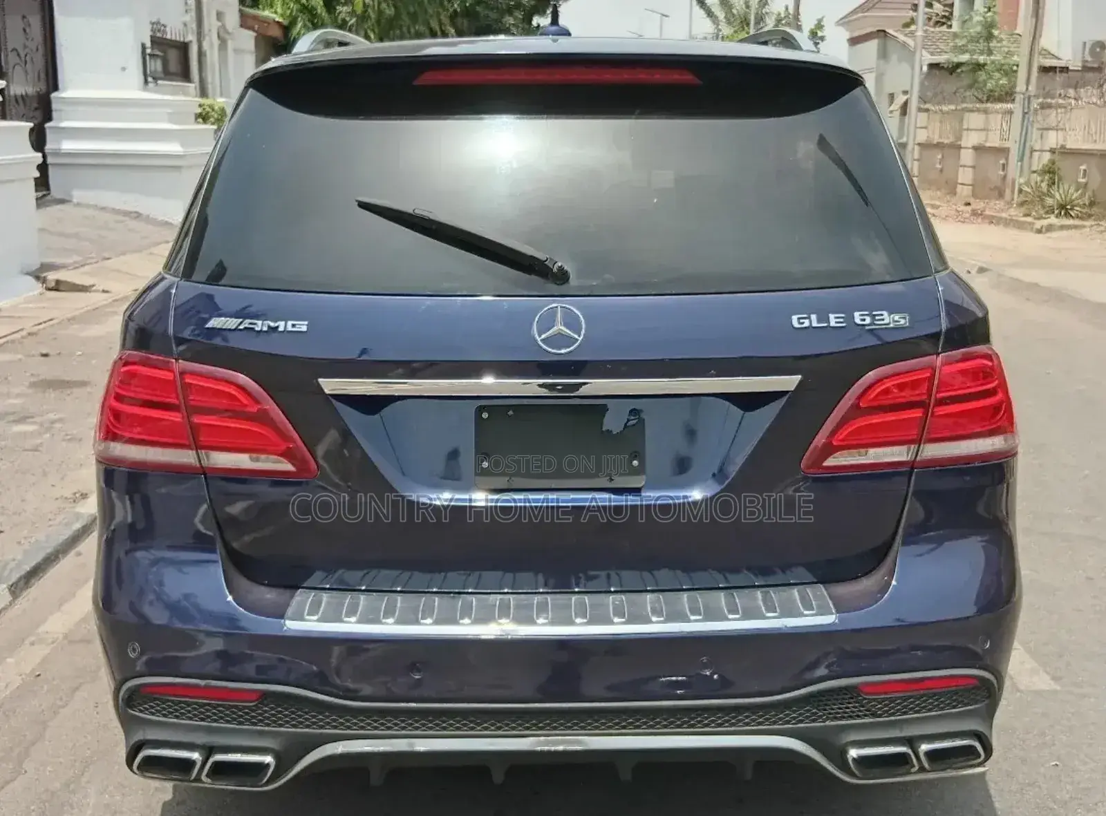 Mercedes-Benz GLE-Class AMG GLE 63 S 4MATIC 2017 Blue