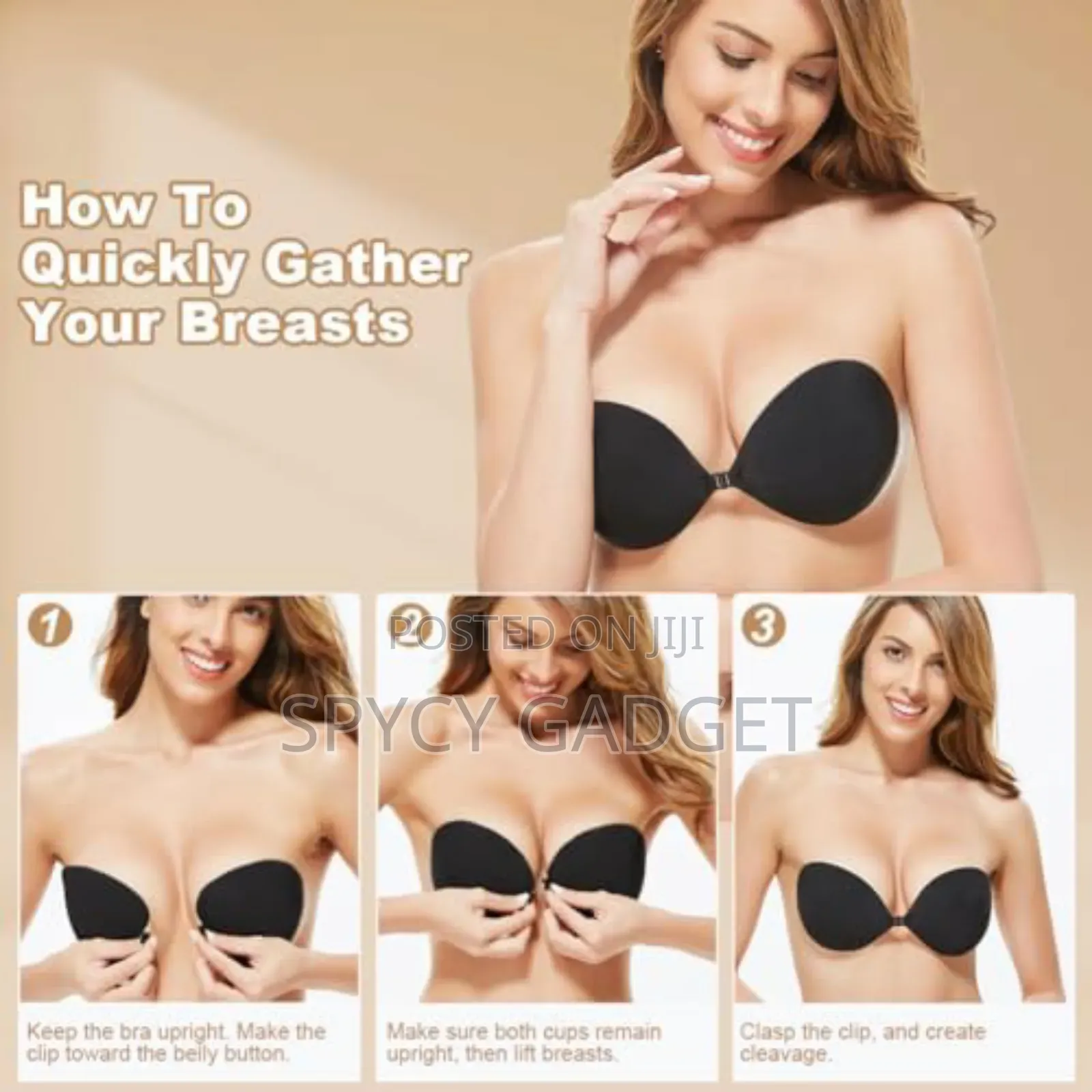 Strapless Self Adhesive Bra for Women