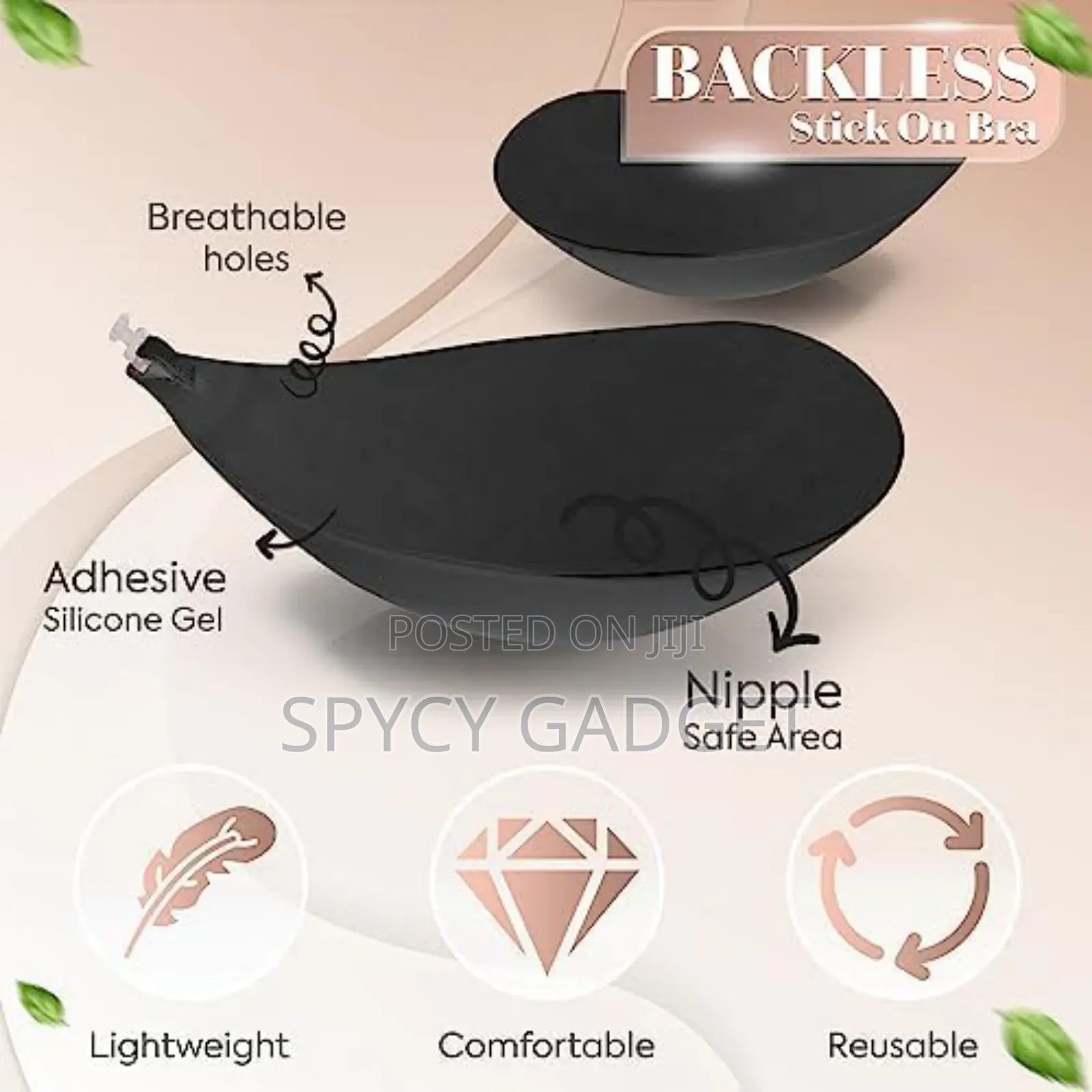 Strapless Self Adhesive Bra for Women