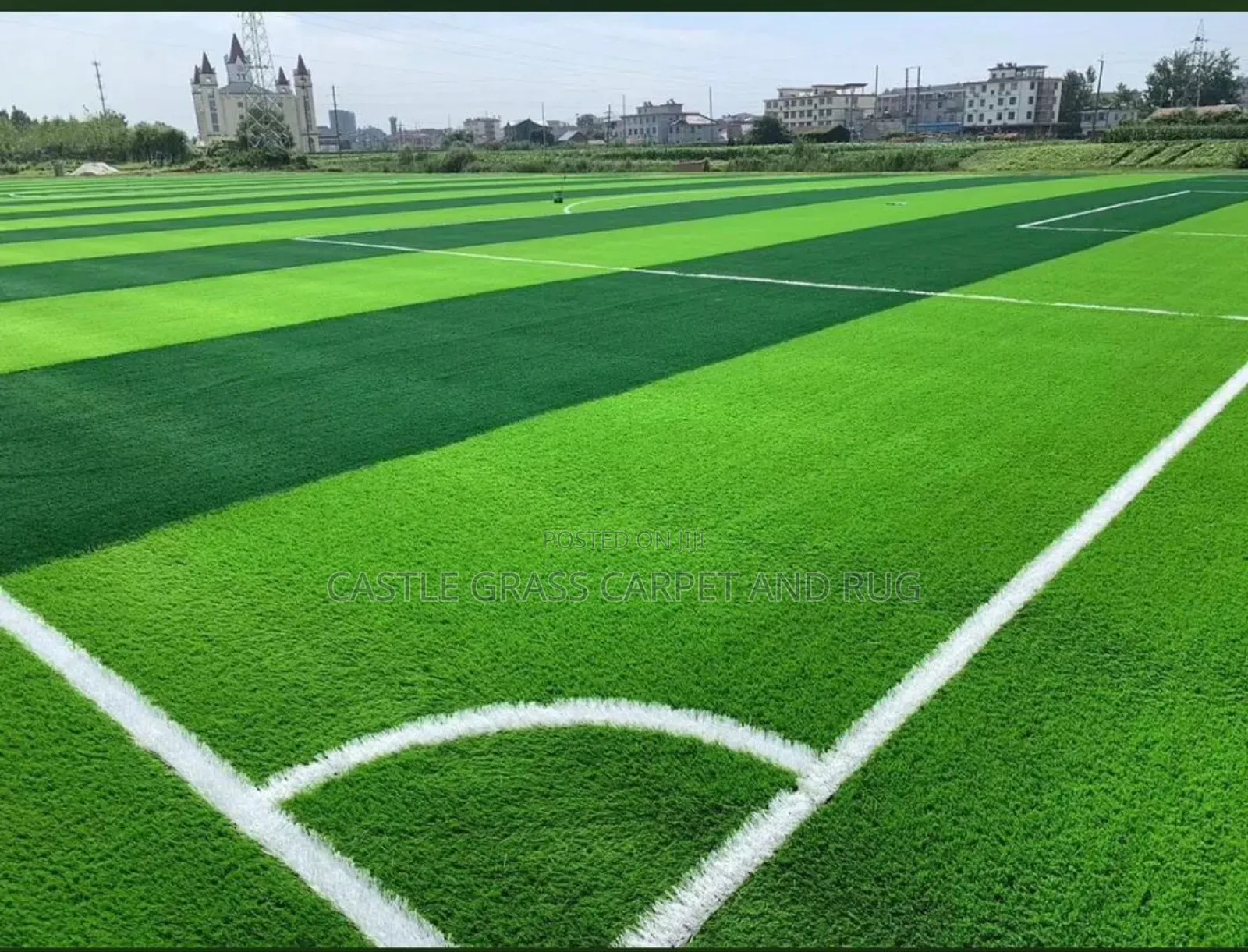 Durable Synthetic Grass for Soccer Field