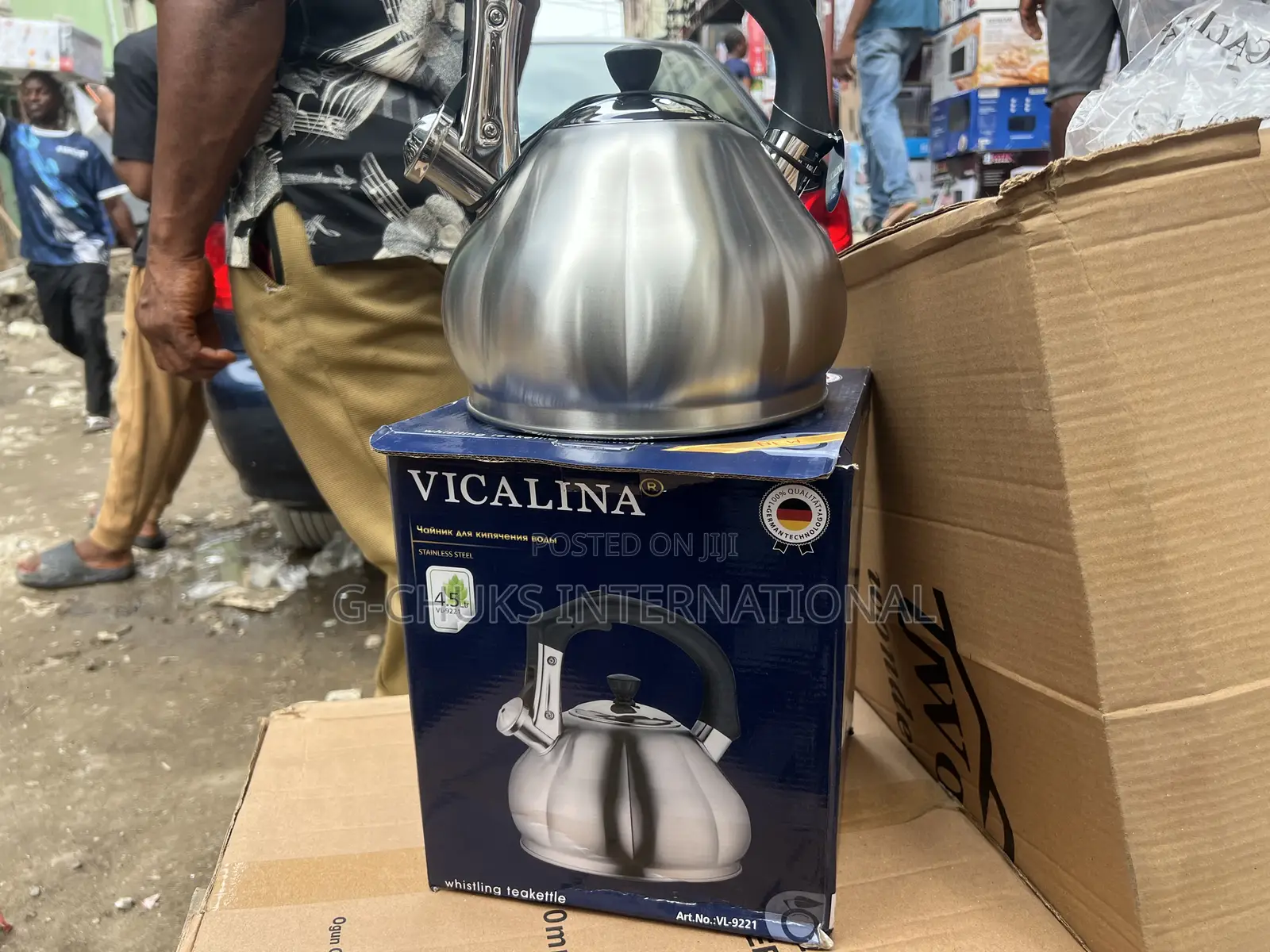 Vicalina Whistling Kettle - 4.5l(Original)