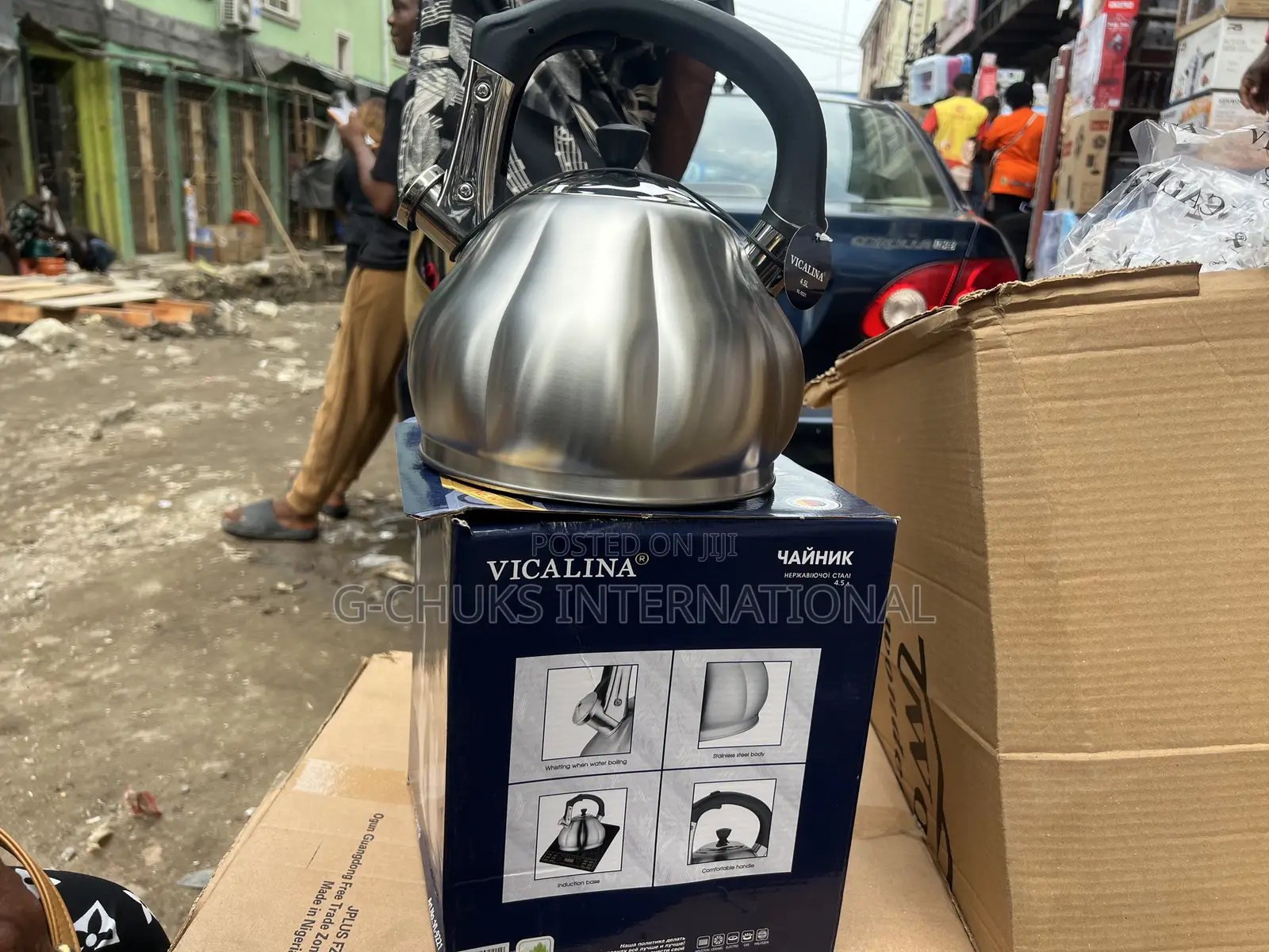 Vicalina Whistling Kettle - 4.5l(Original)
