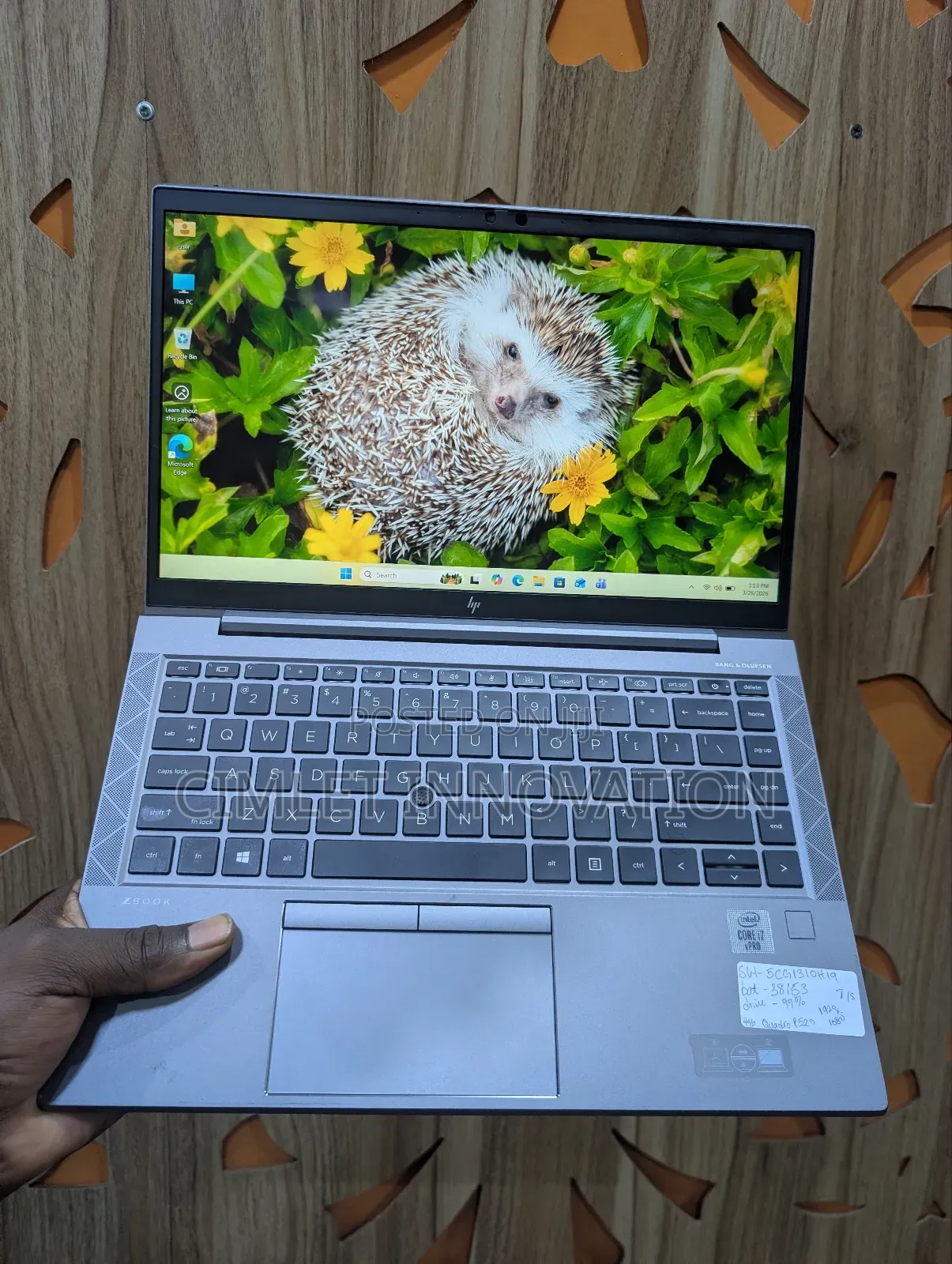 Laptop HP ZBook Firefly 14 G7 32GB Intel Core i7 SSD 512GB