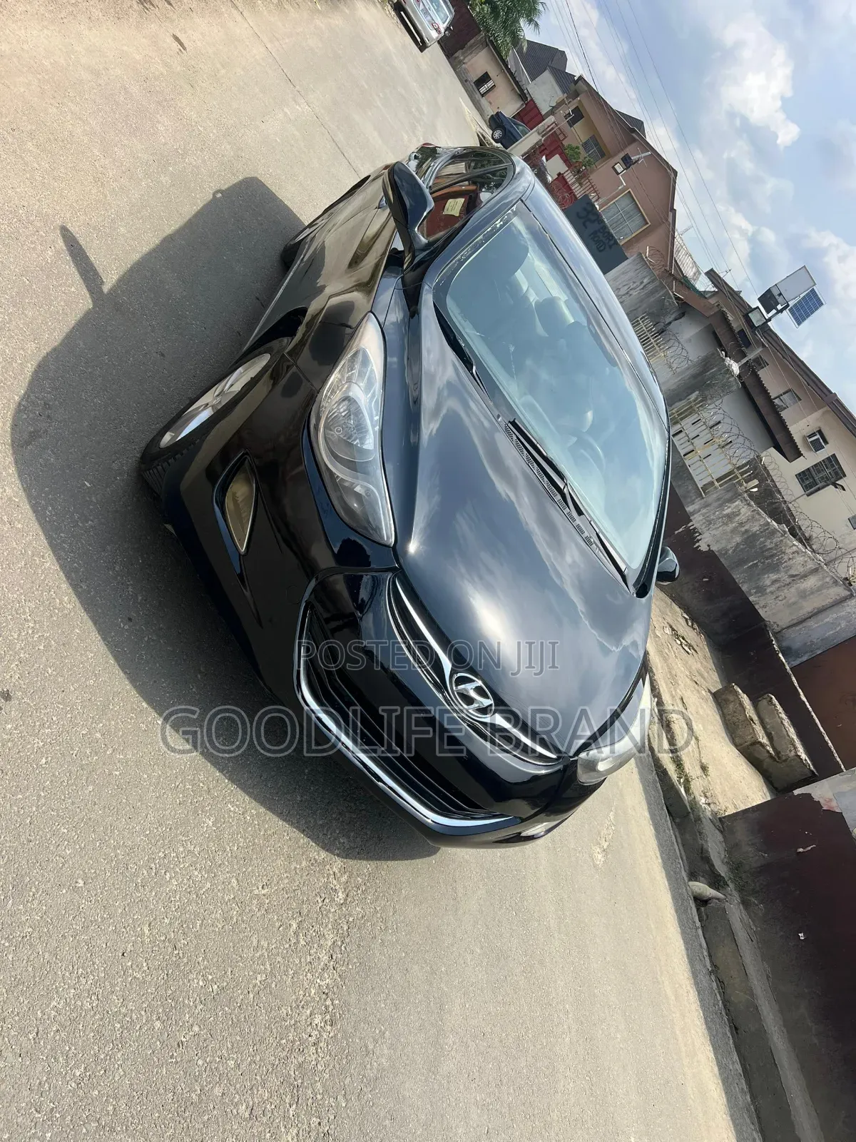 Hyundai Elantra GLS Sedan FWD (1.8L 4cyl 6M) 2013 Black
