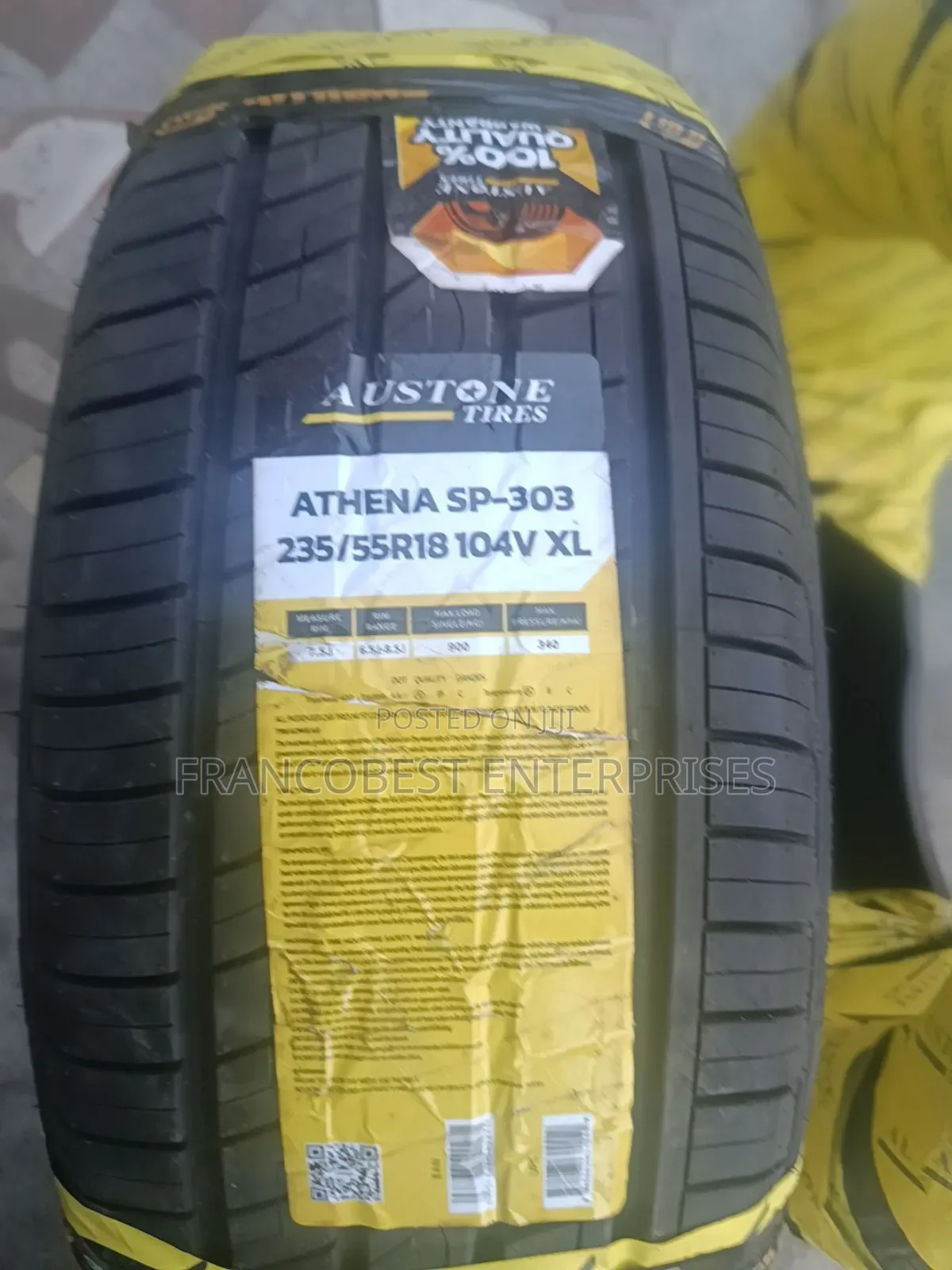 235/55r18 Austone Tyre