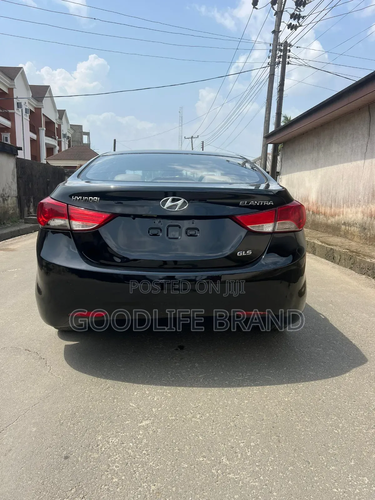 Hyundai Elantra GLS Sedan FWD (1.8L 4cyl 6M) 2013 Black